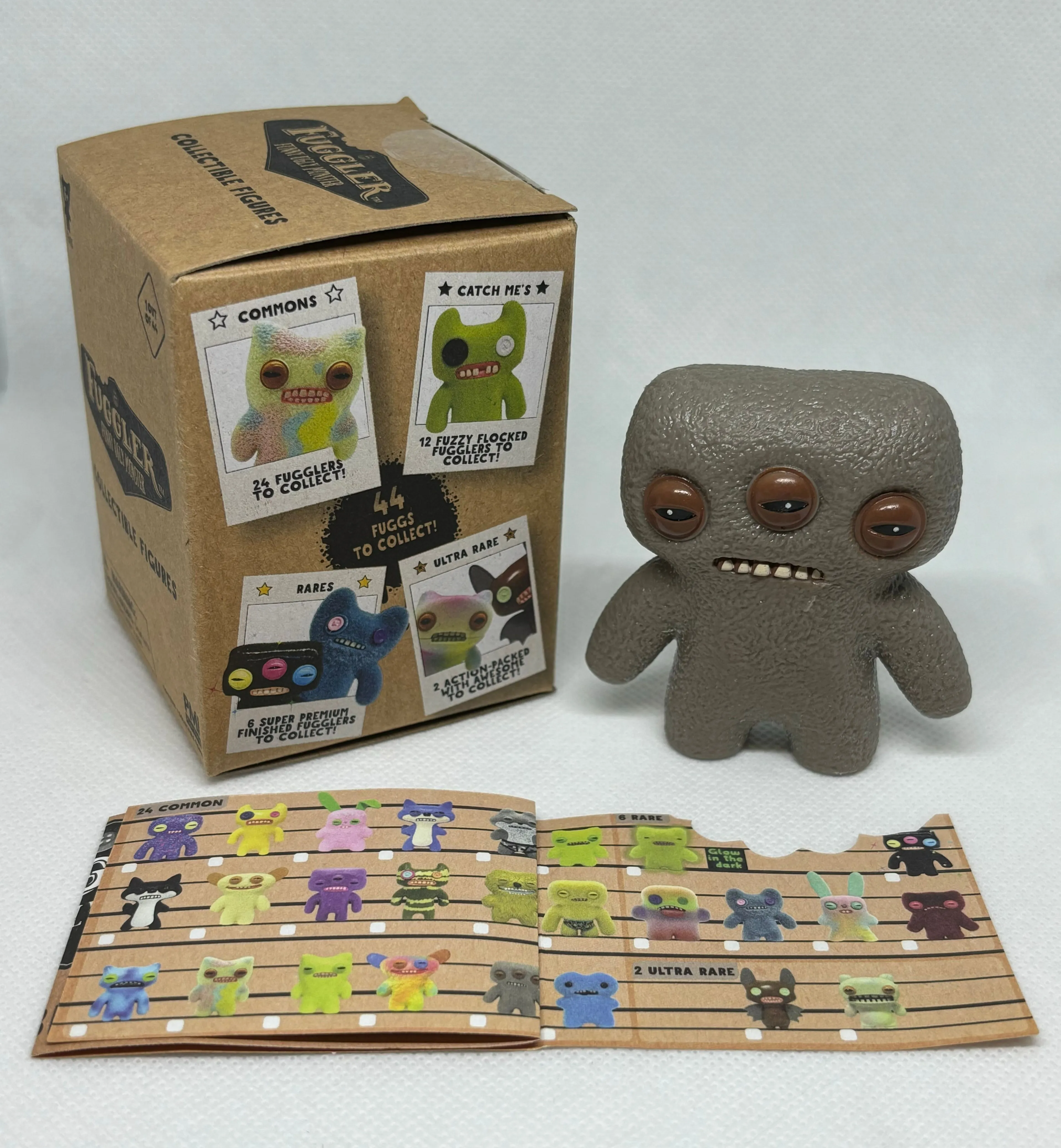 Product image for Fugglers Funny Ugly Monster Collectible Figure - Annoyed Alien Brown