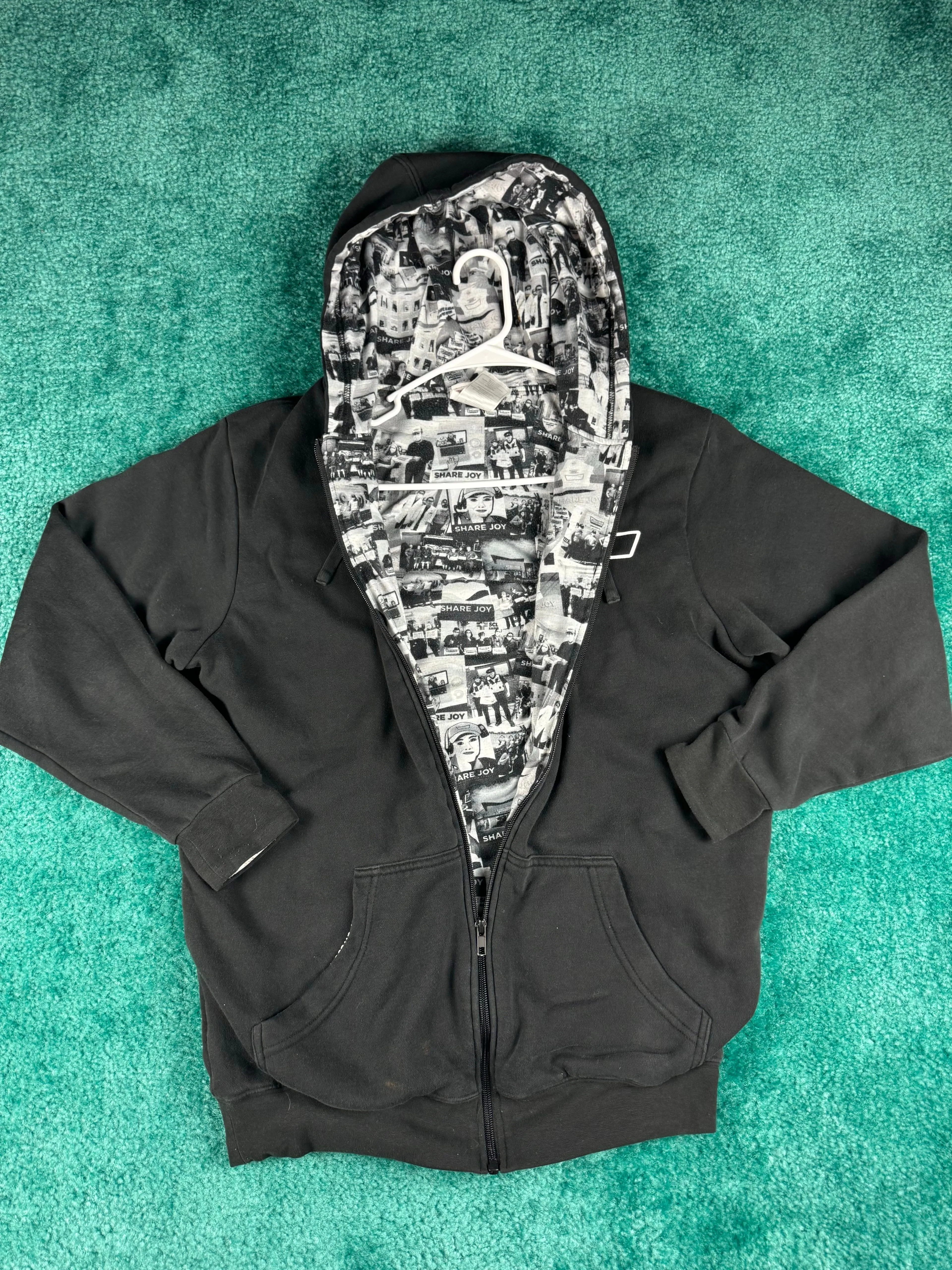 Product image for y2k Krispy Kreme Zip Up Hoodie Jacket