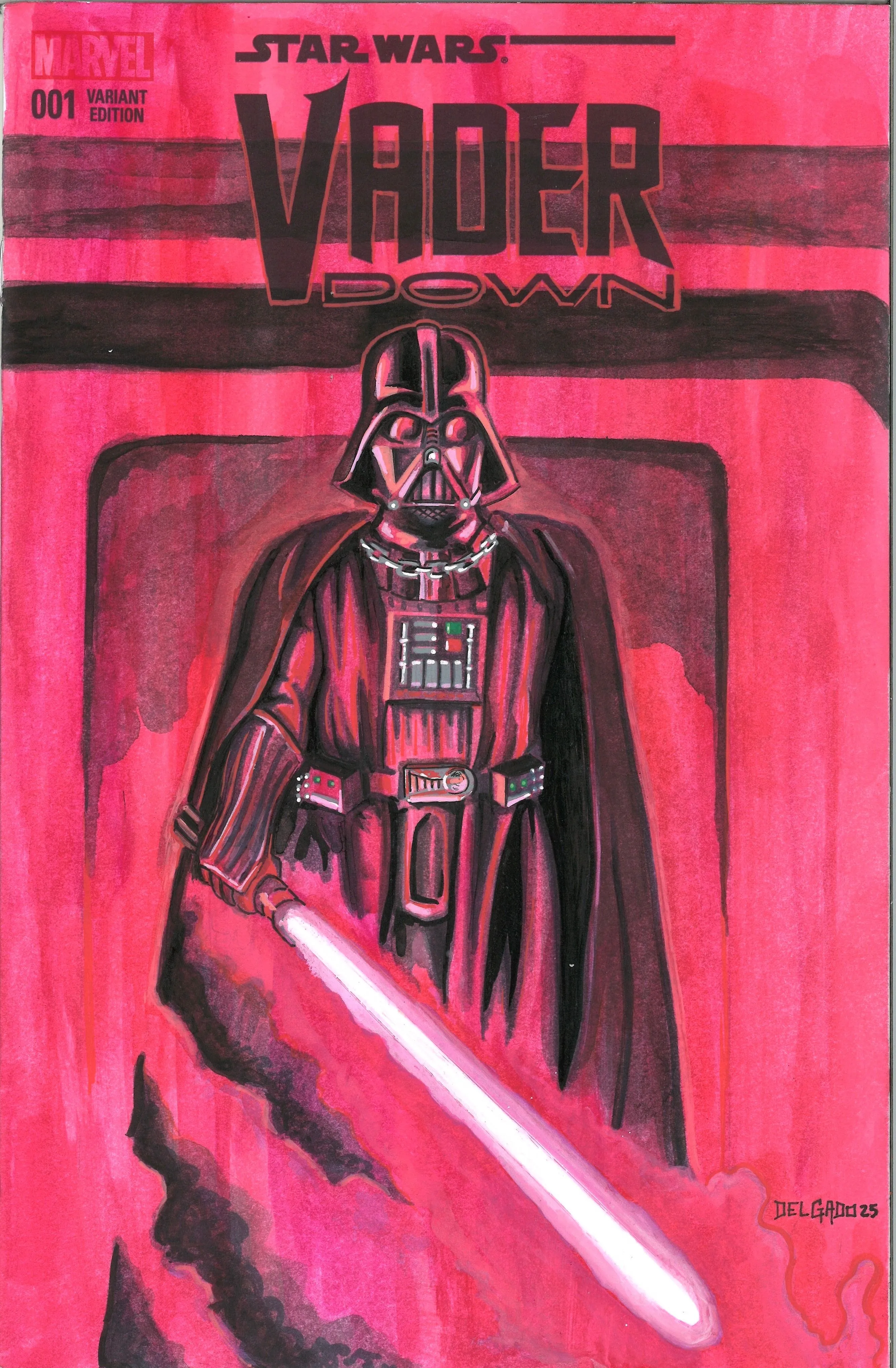 Product image for Darth Vader Original Sketch