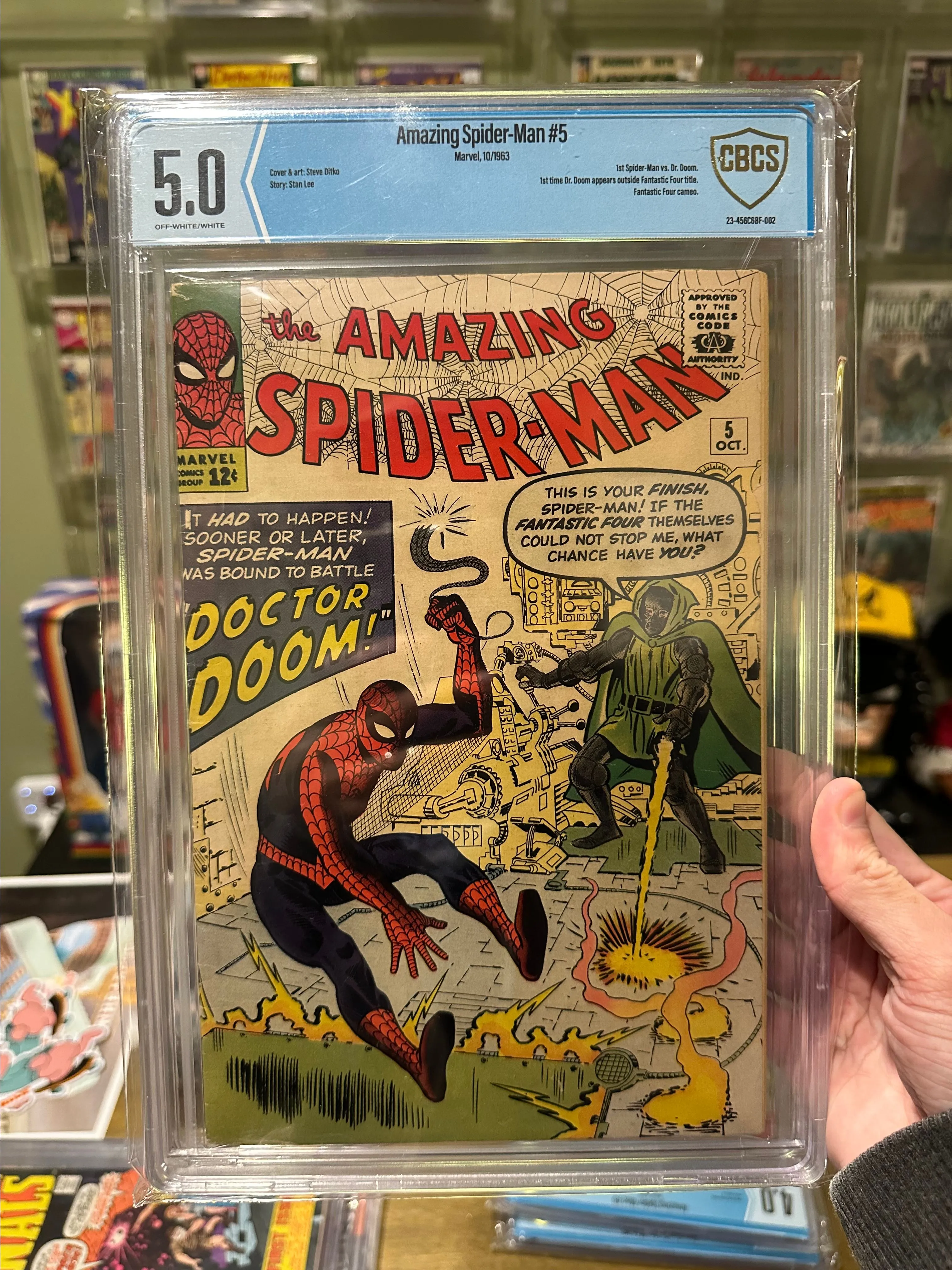 Product image for Amazing Spider-Man #5 CBCS 5.0