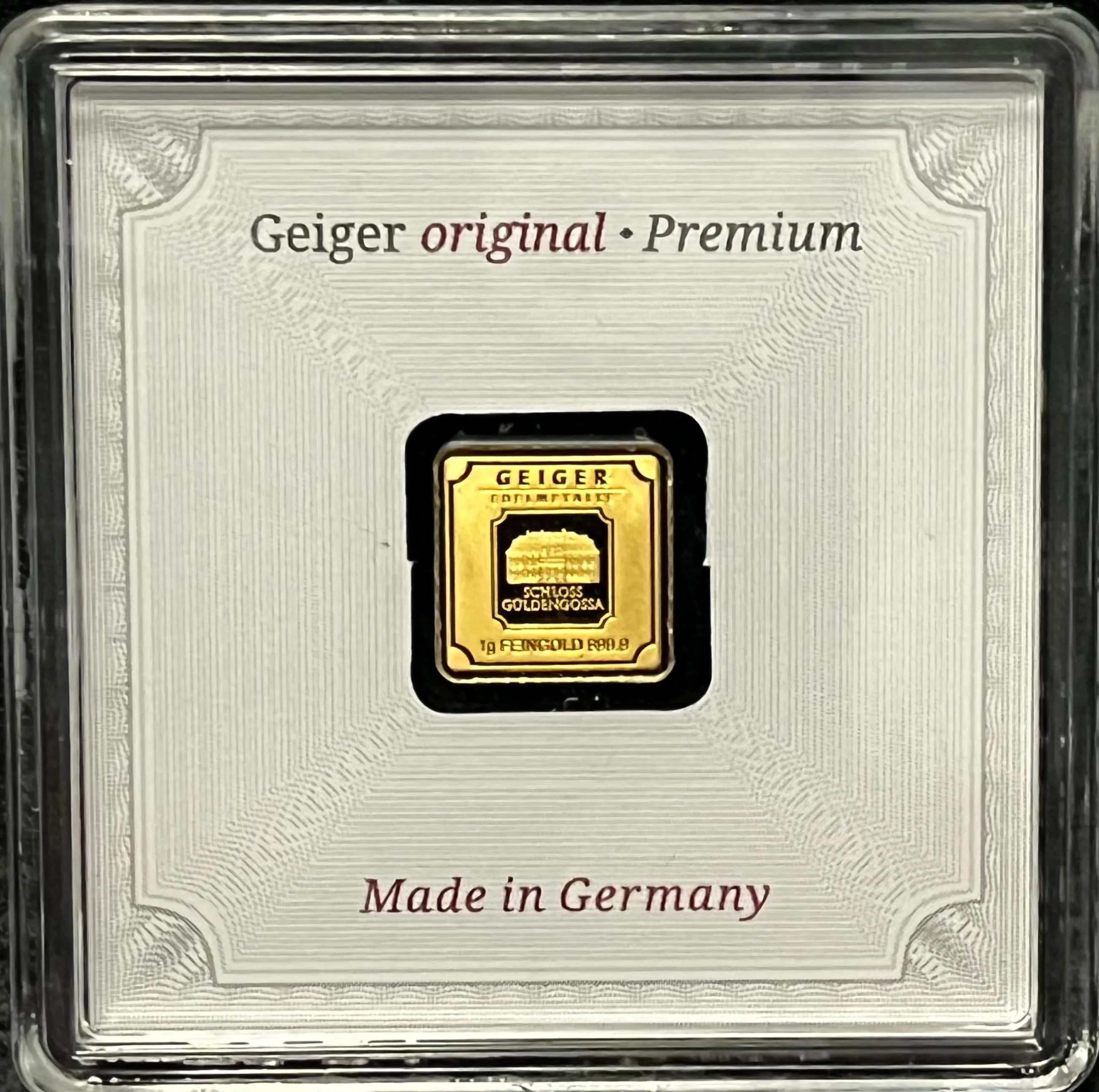 Product image for Geiger 1g Gold (in capsule)