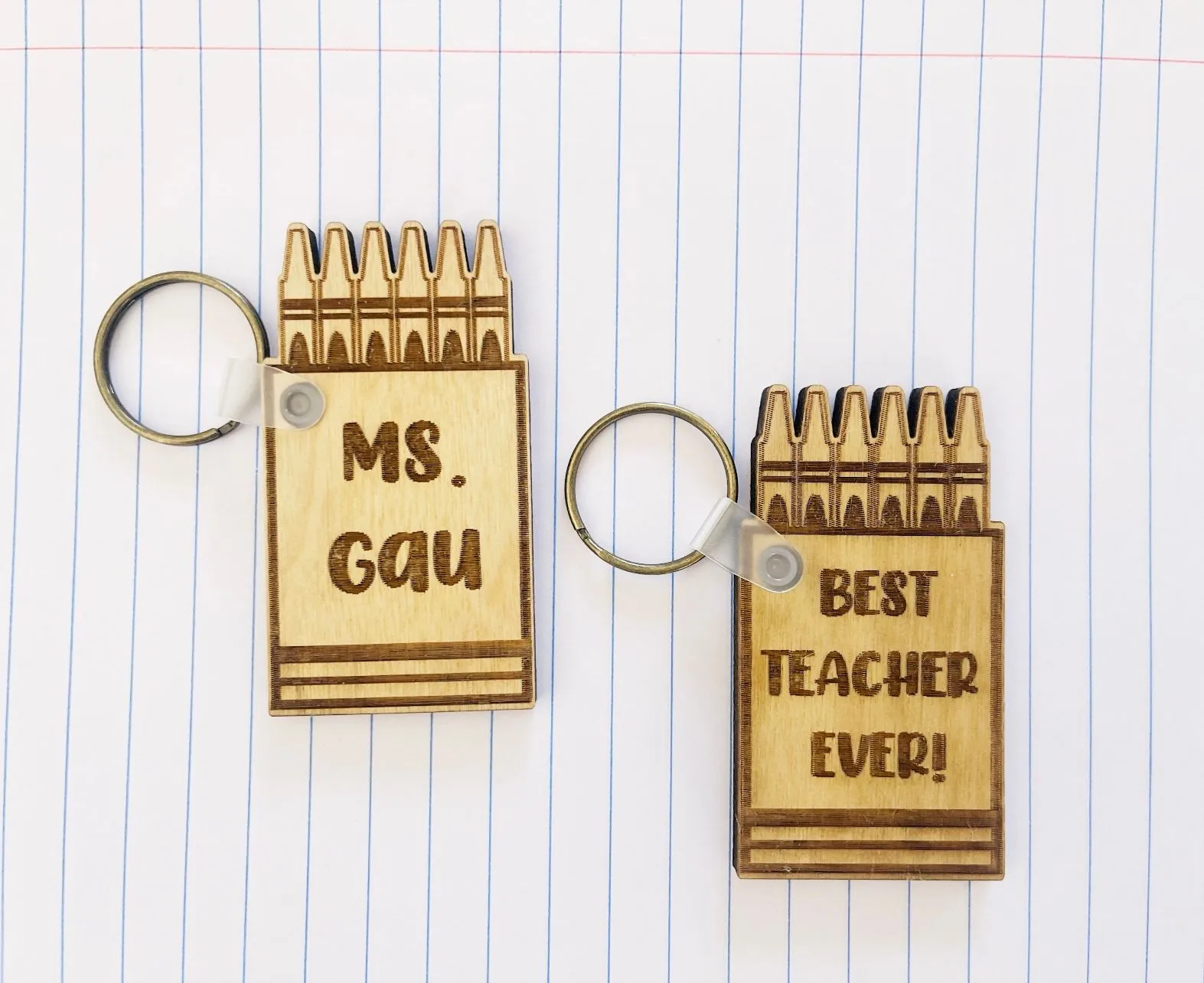 Product image for Best teacher ever Keychain