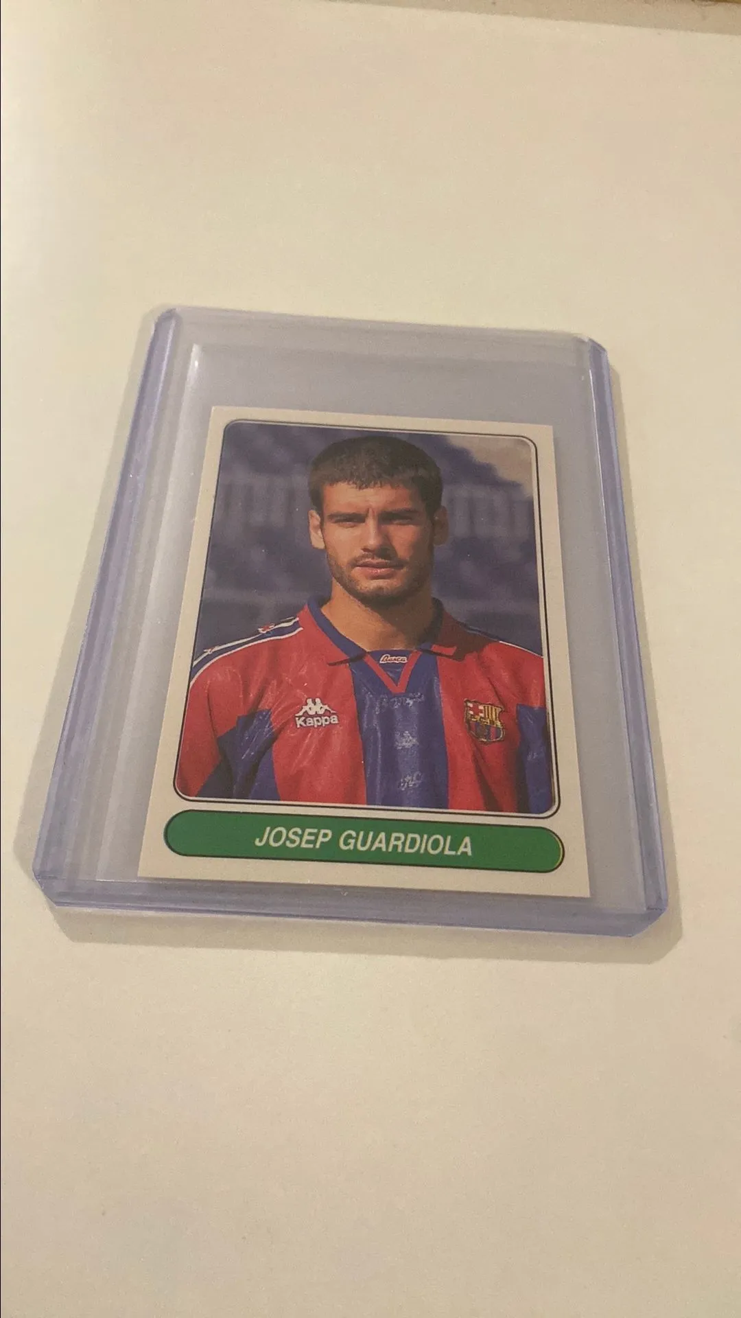 Product image for Josep Guardiola 1996-97 European Football Stars Spain Barcelona