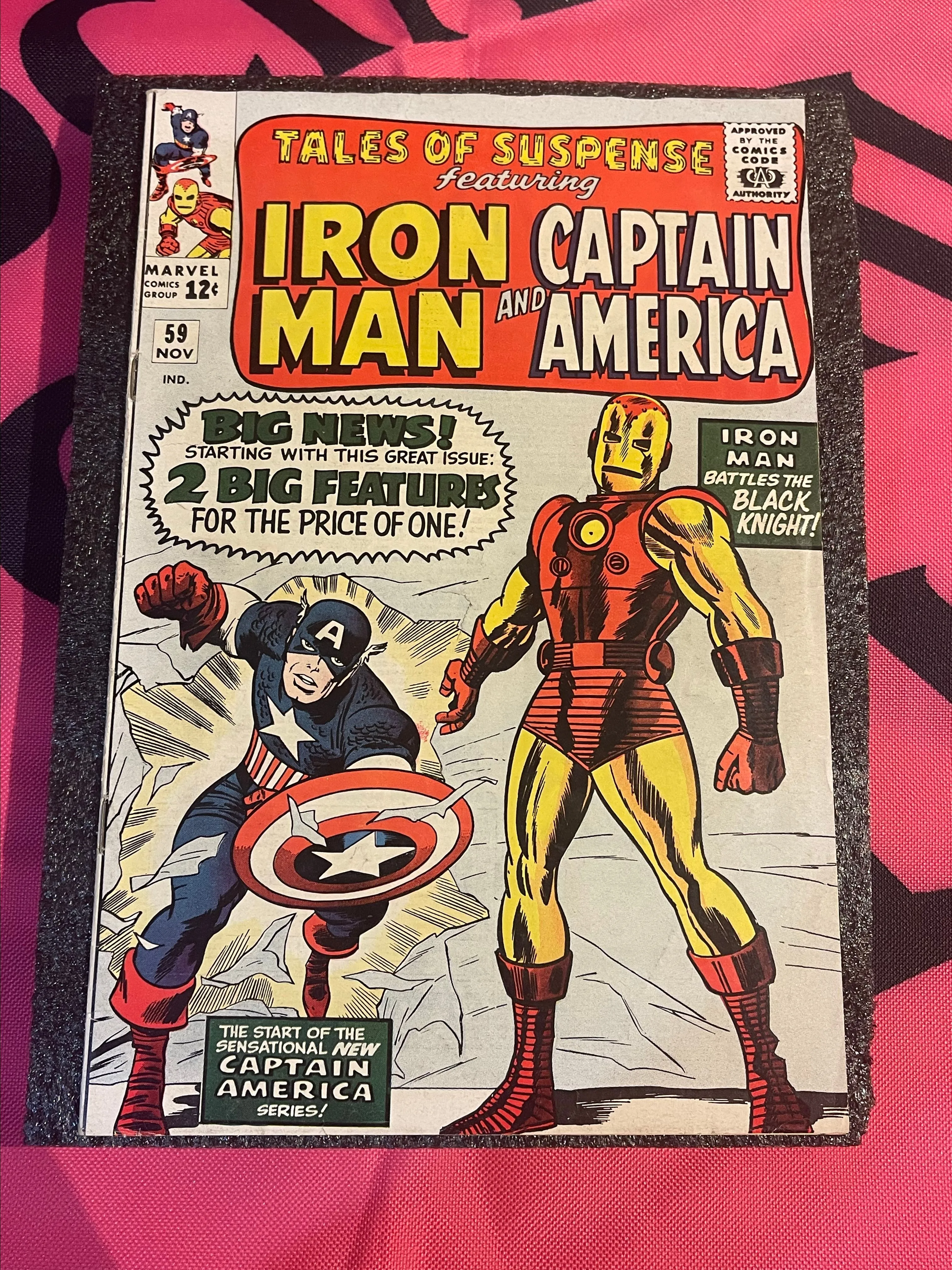 Product image for Captain America & Iron Man 1964 Tales Of Suspense #59
