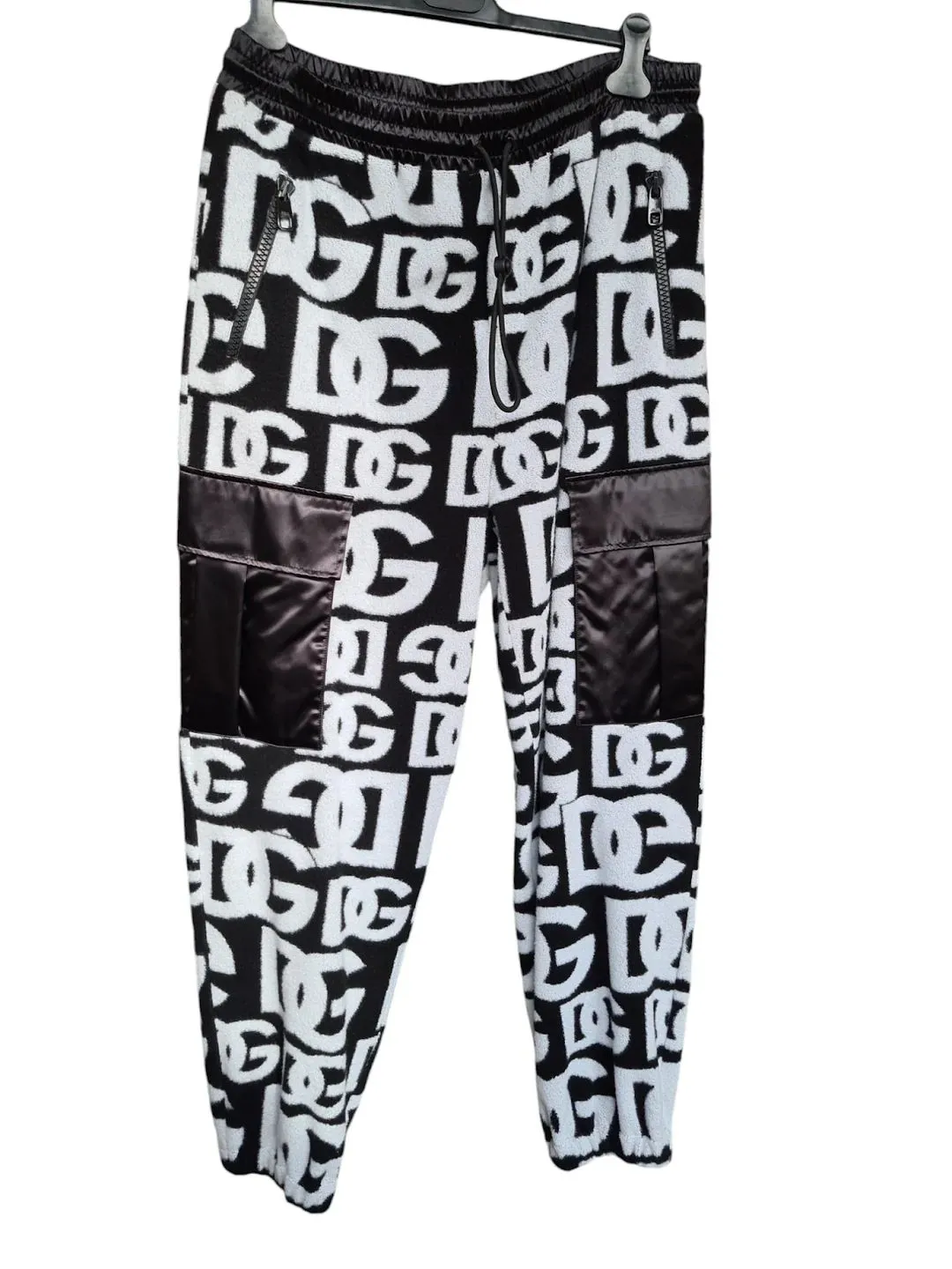 Product image for D & G Black/White Joggers Size:52