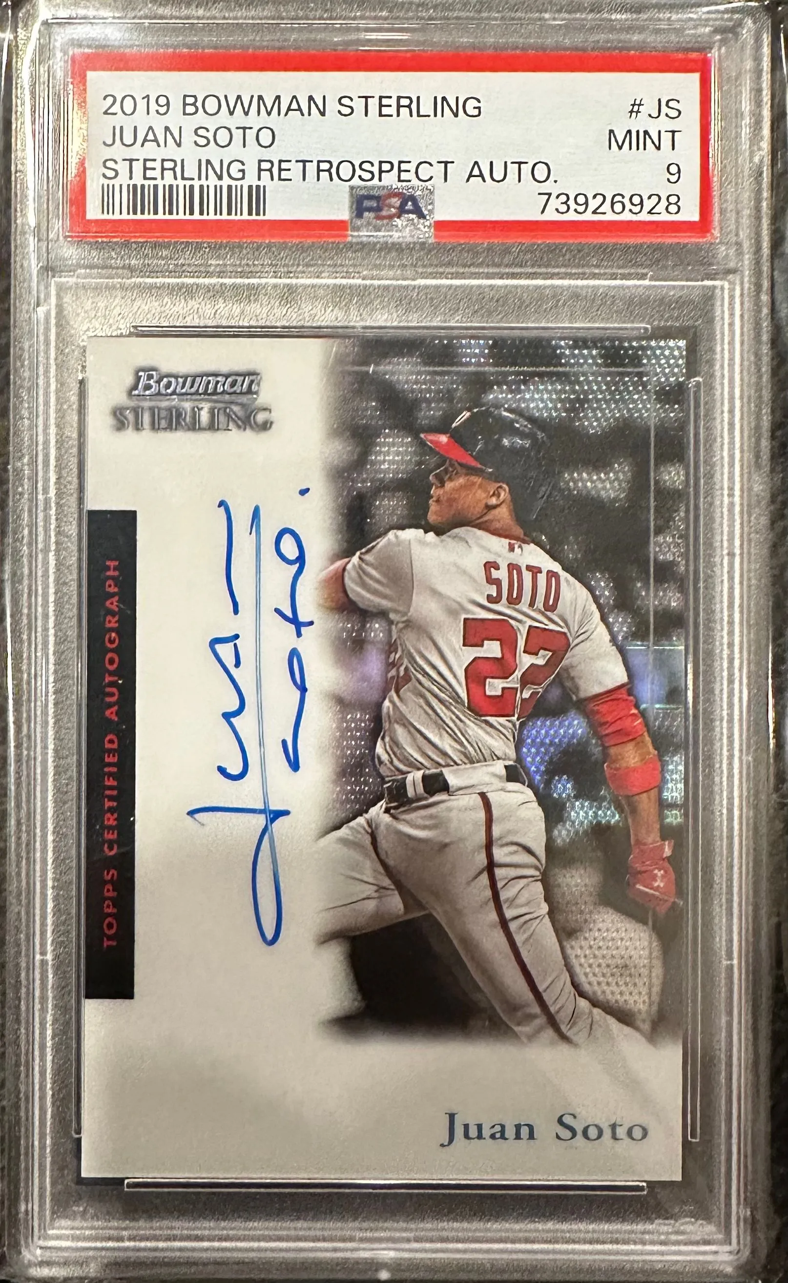 Product image for Juan Soto - 2018 Topps Gallery (Autographed)