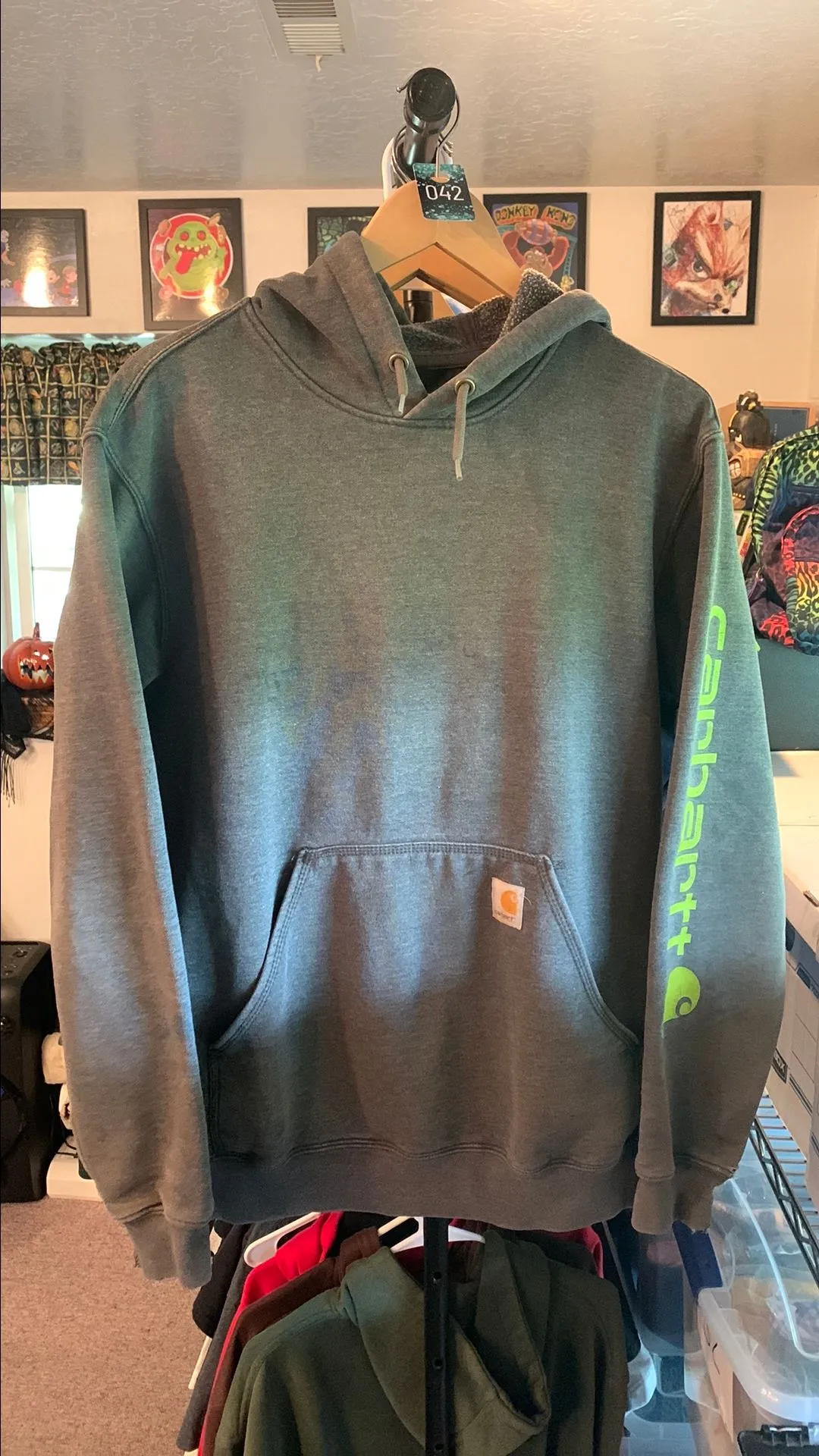 Product image for 39. Carhartt Hoodie - Small Loose Fit