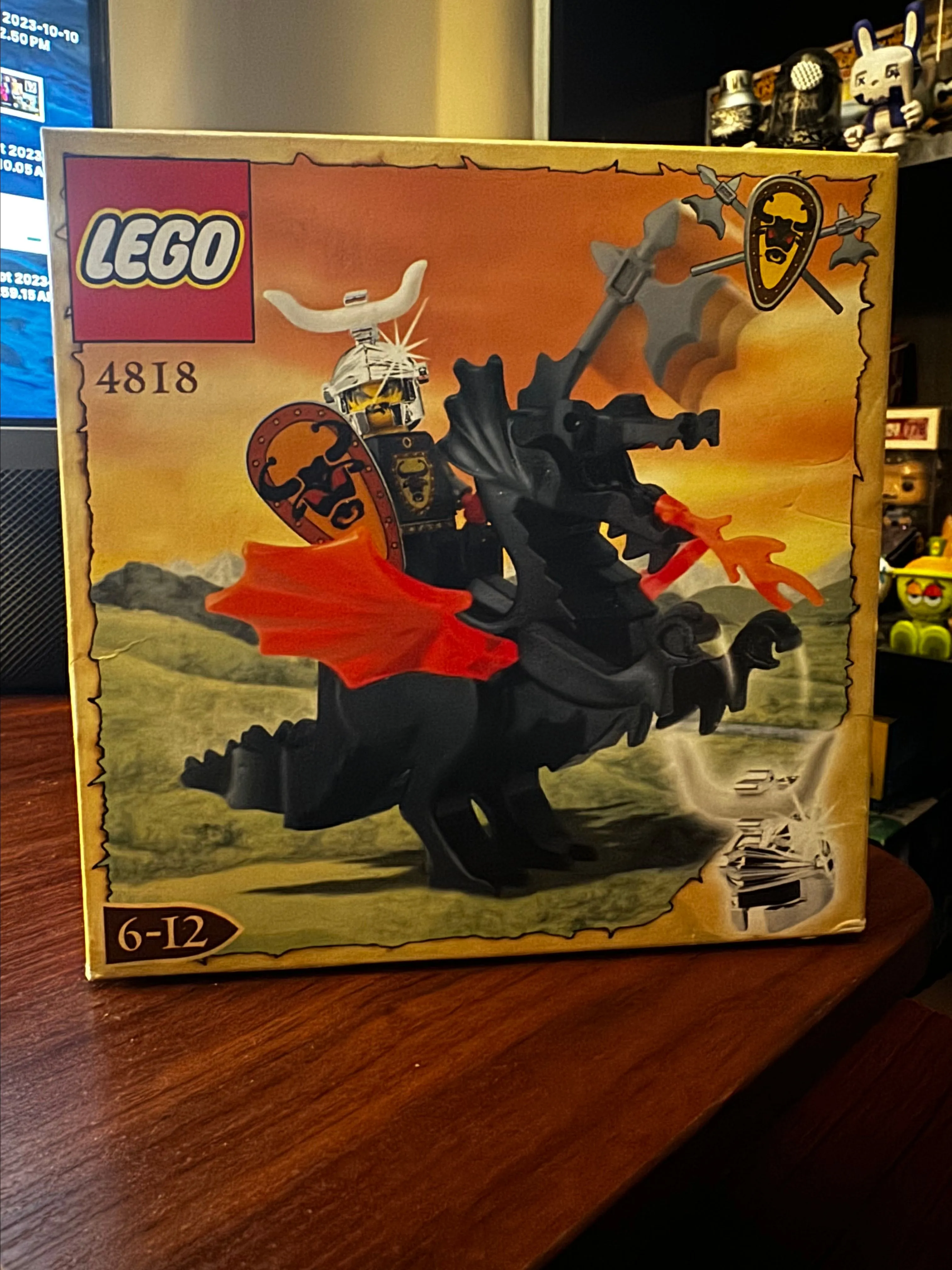Product image for LEGO 4818 Castle Knights’ Kingdom Dragon Rider