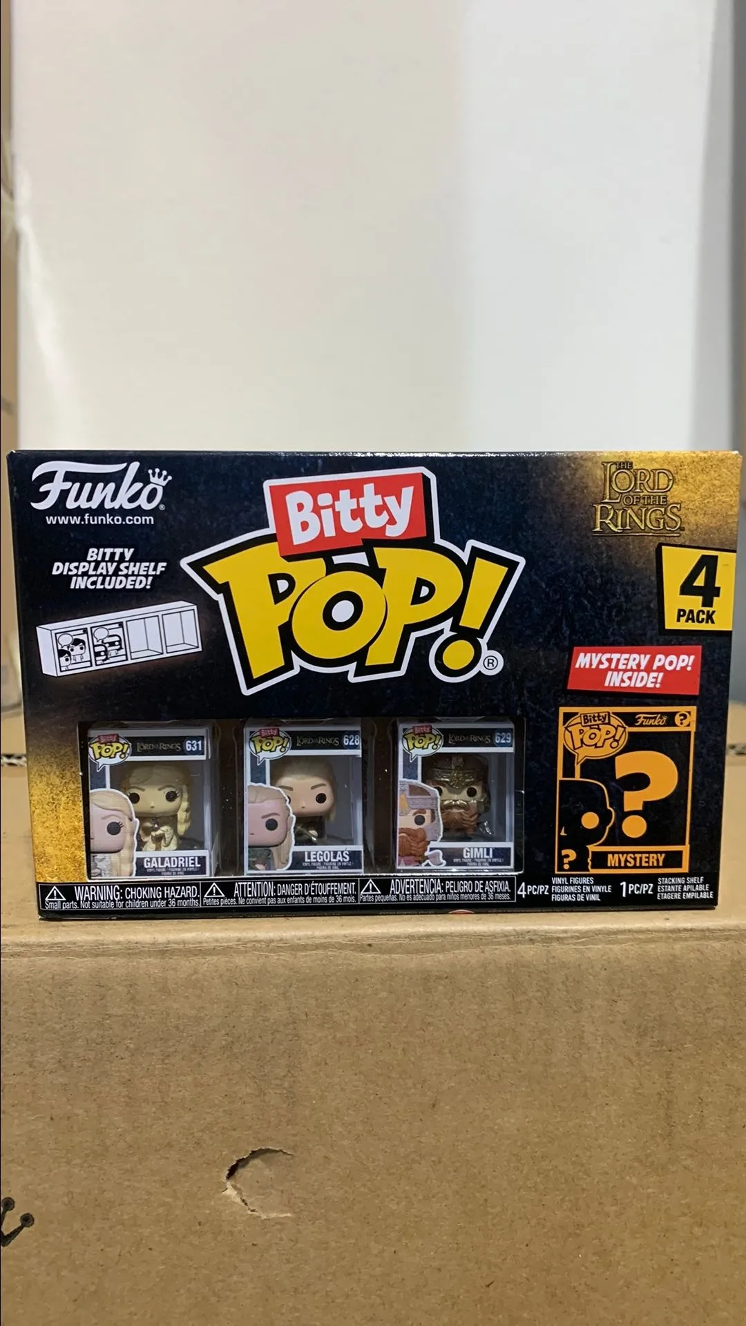 Product image for Bitty Pop! TLOTR Galadriel 4 Pack