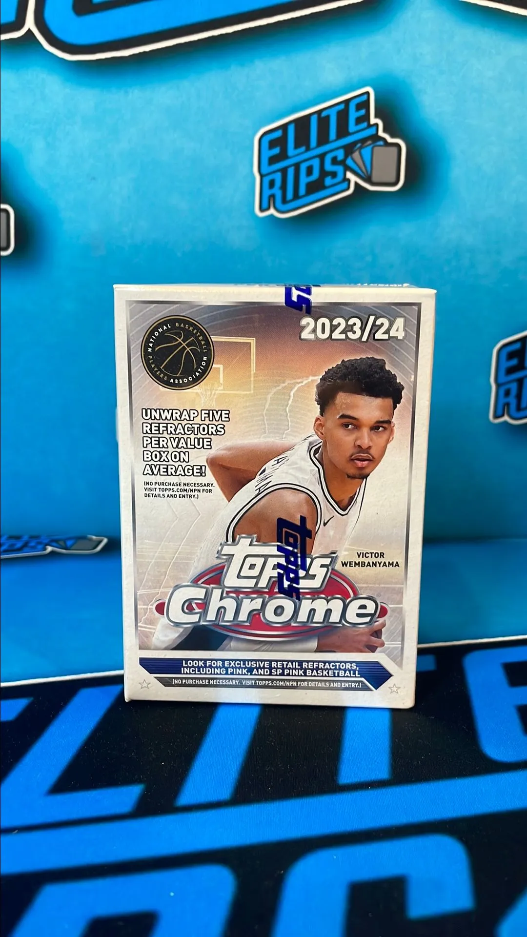 Product image for 2023/24 TOPPS CHROME BLASTER BOX
