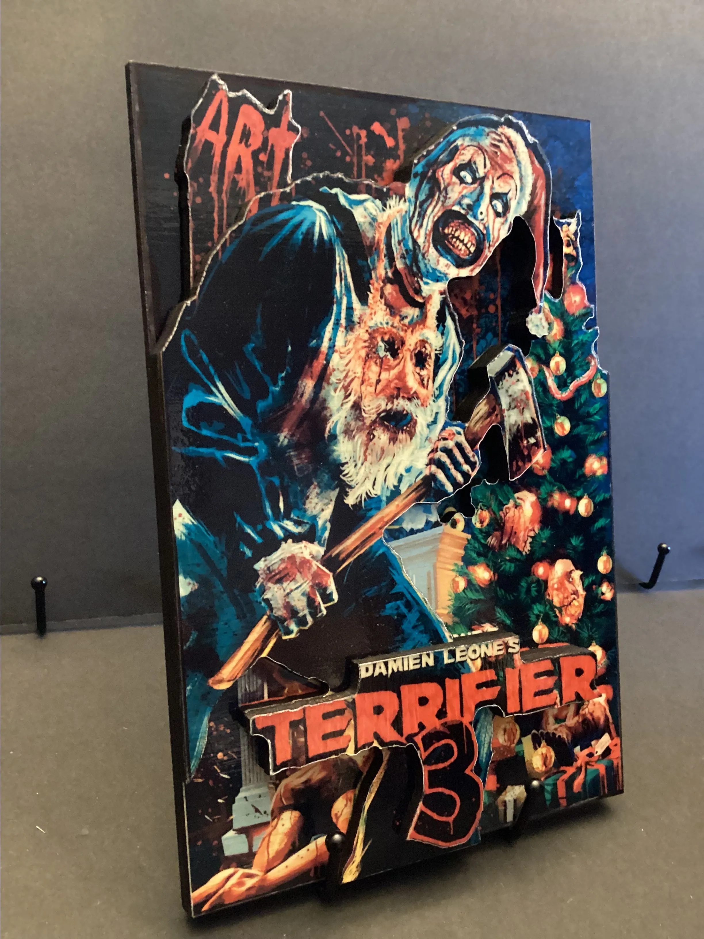 Product image for Terrifier 3 Layered wood art