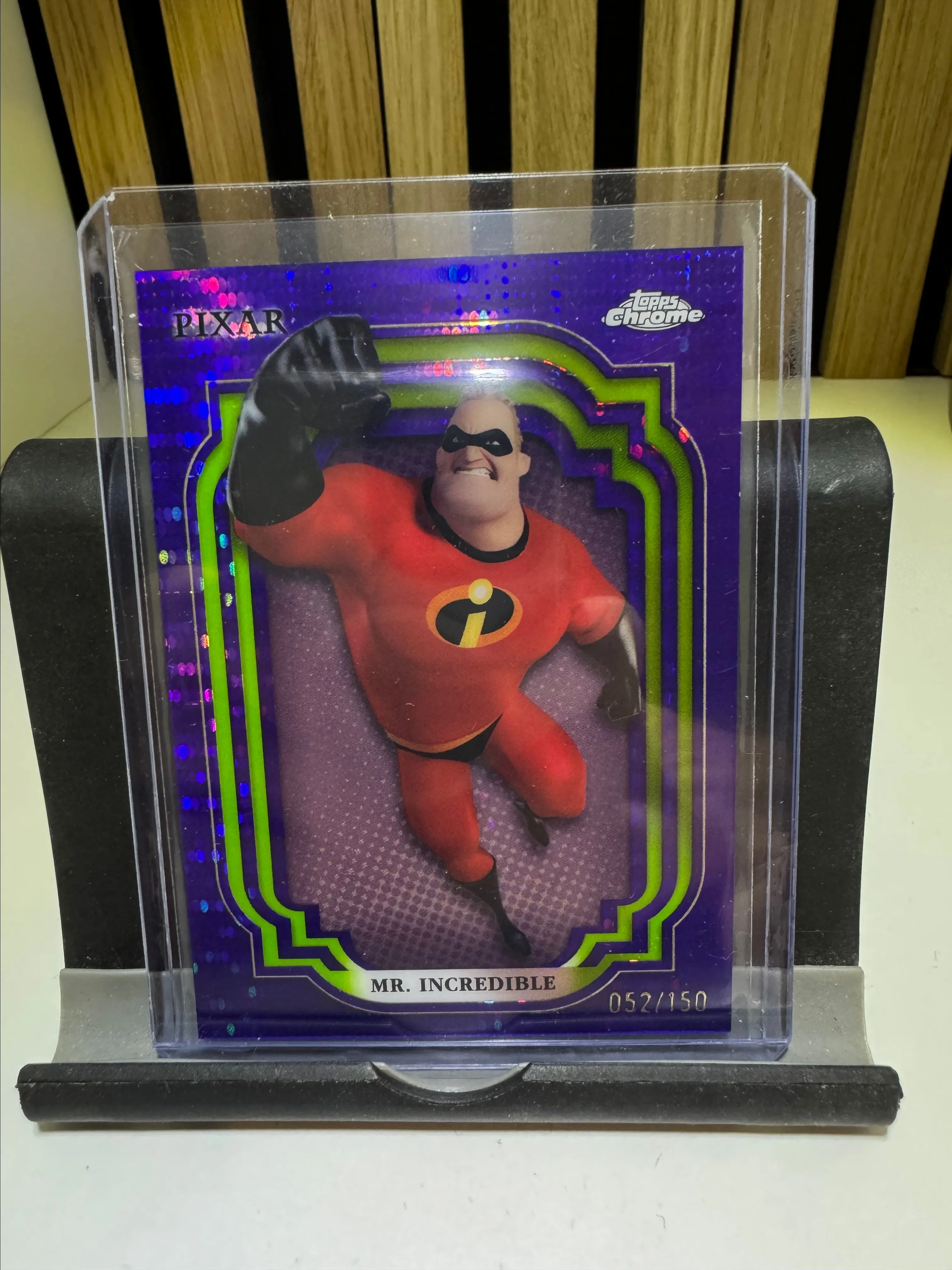 Product image for Mr Incredible /150 Topps chrome Disney 2024