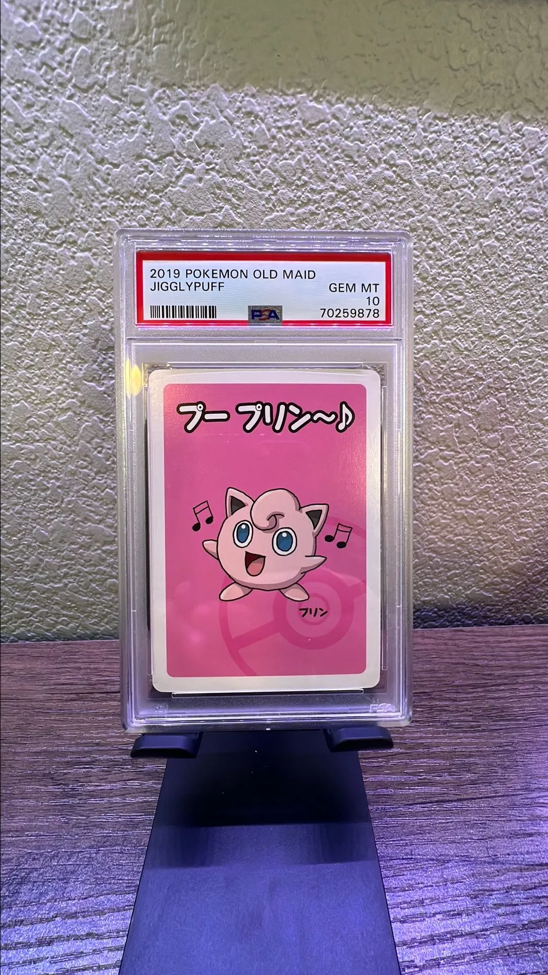 Product image for 2019 Pokemon Old Maid Jigglypuff  PSA GEM MT 10