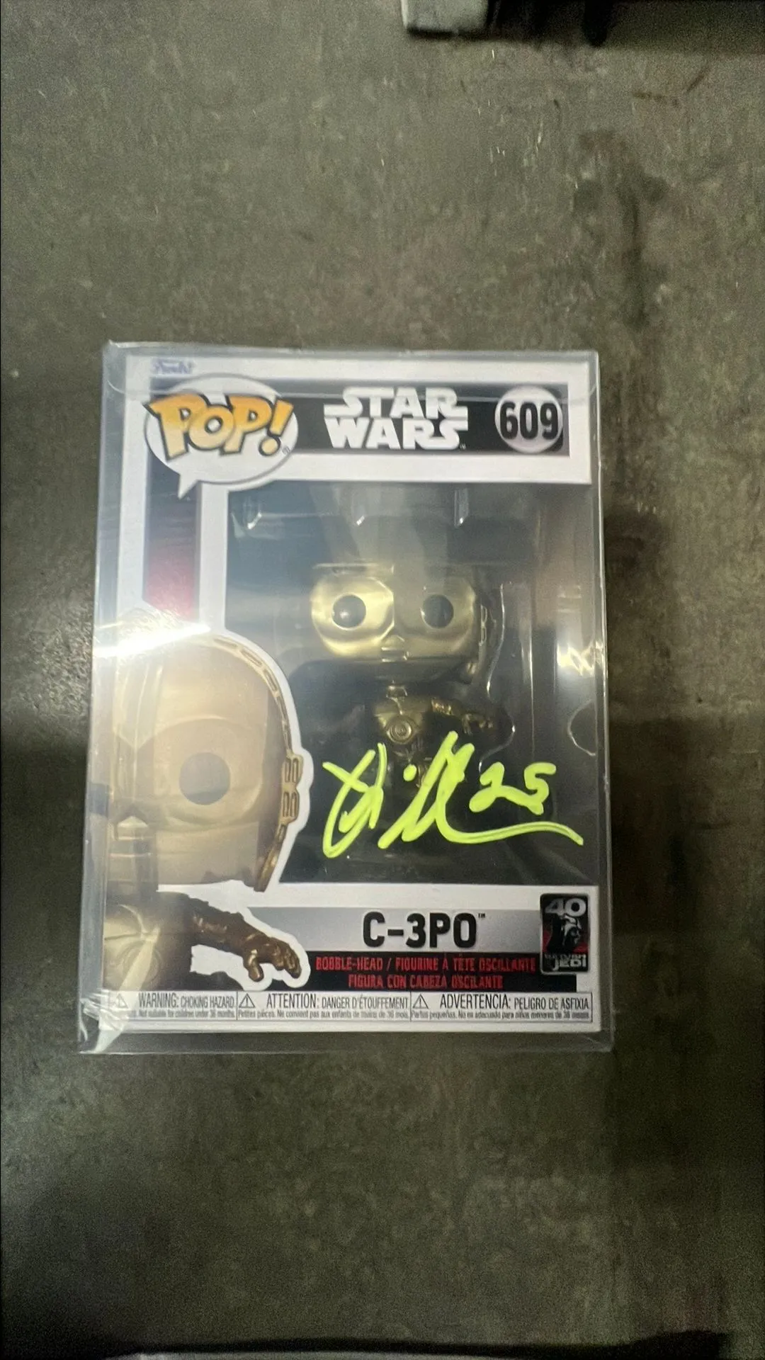 Product image for Star Wars C-3PO Autograph