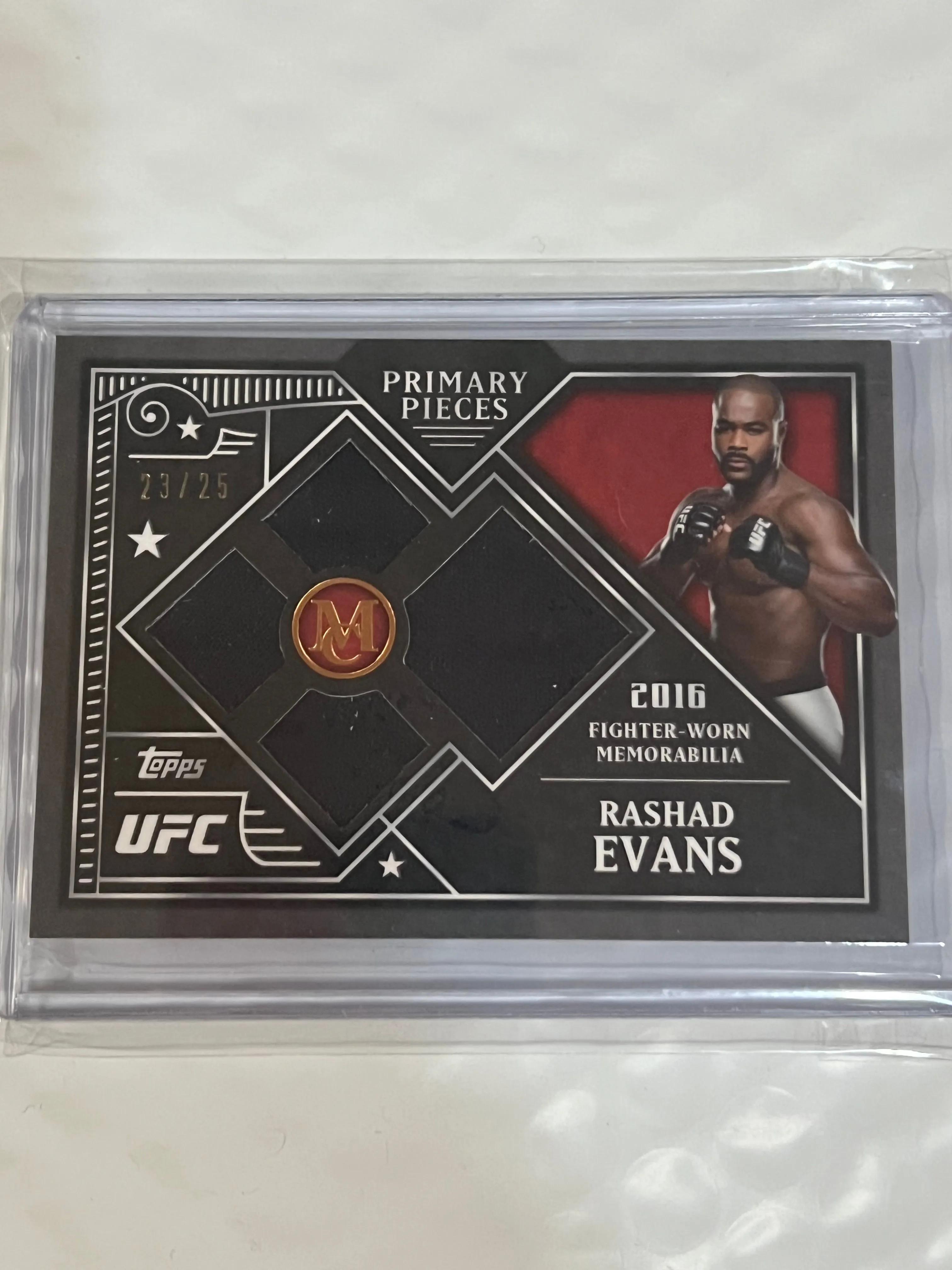 Product image for UFC 🤜 Rashad Evans Museum Quad /25