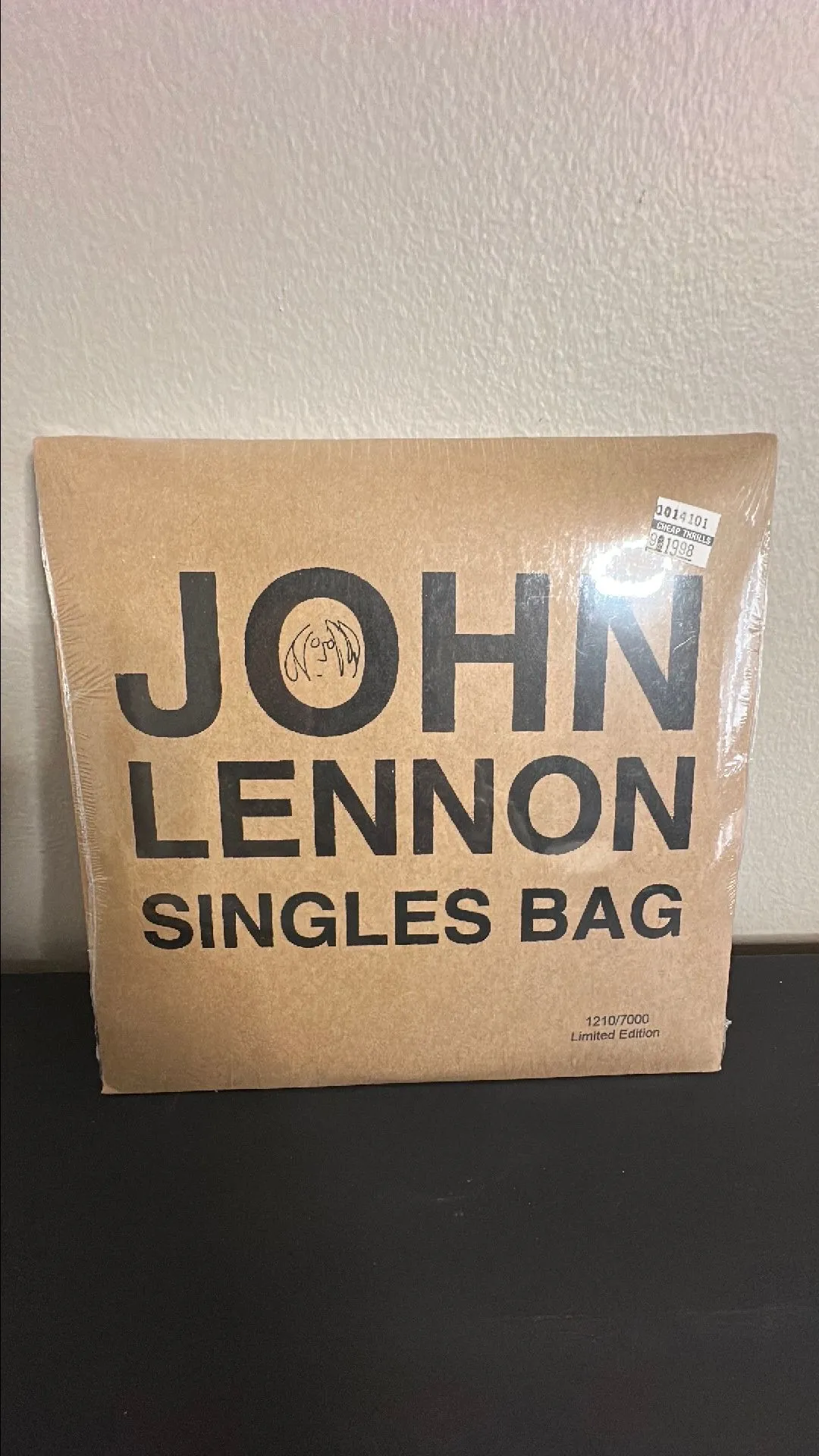 Product image for JOHN LENNON SINGLES BAG