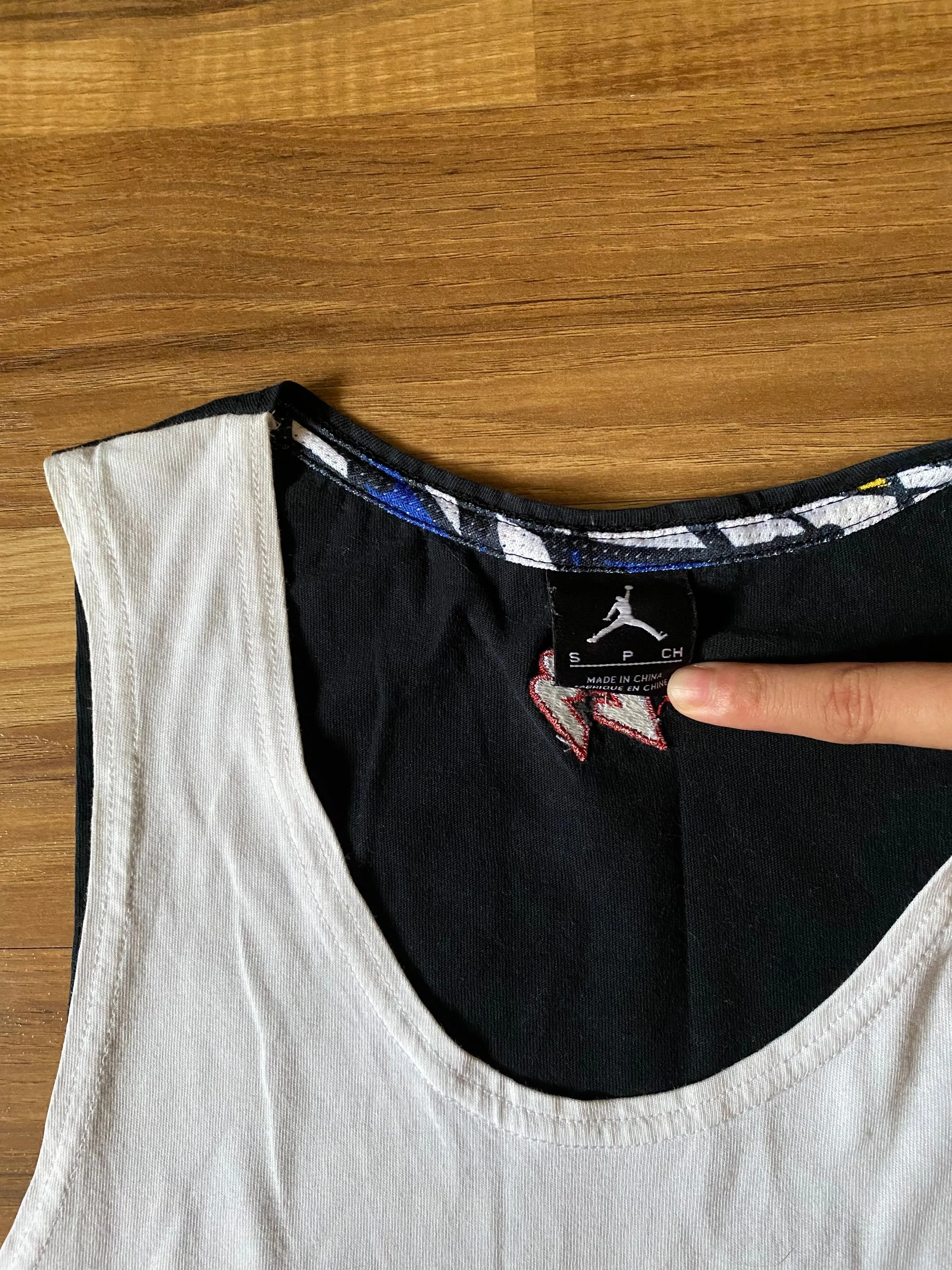 Product image for Vintage Nike Air Jordan all over print tank top