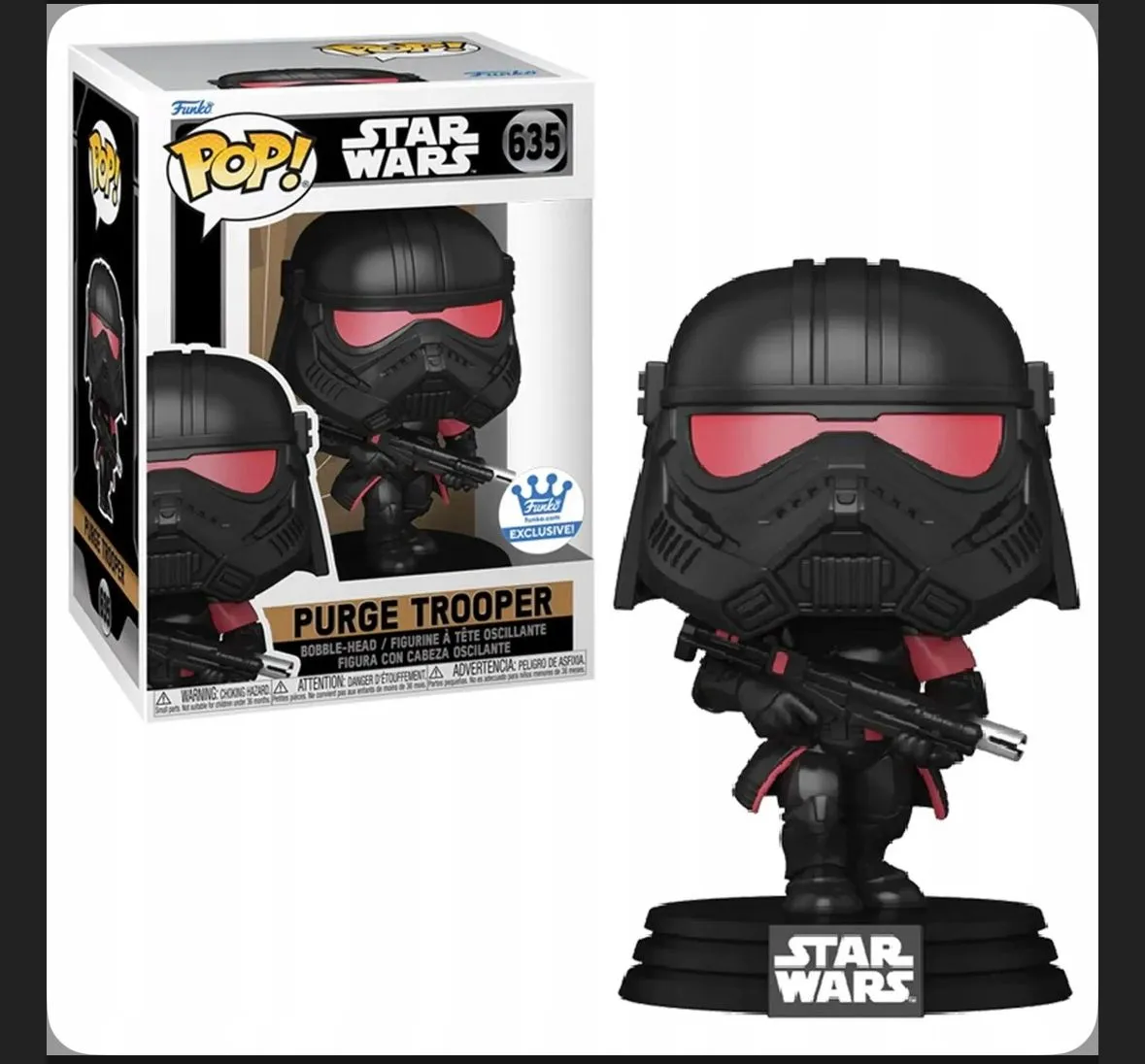Product image for Funko Pop! Star Wars: Purge Trooper Funko Shop Exclusive