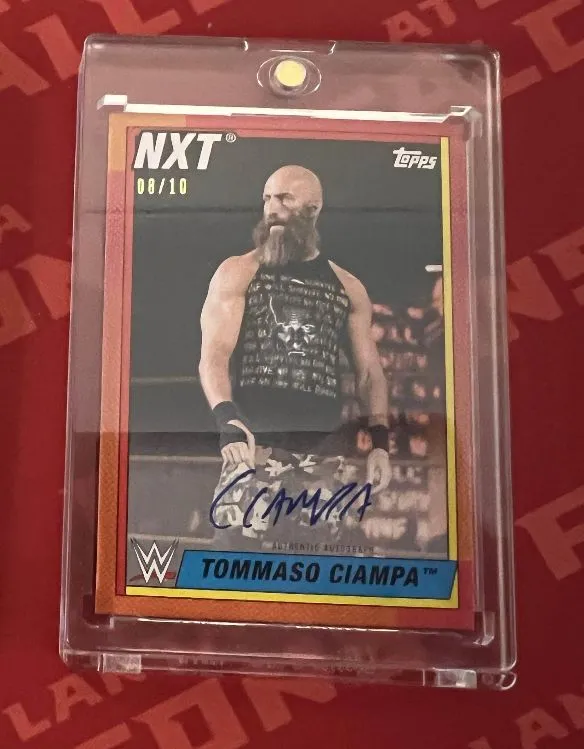 Product image for Topps Heritage Ciampa WWE auto /10