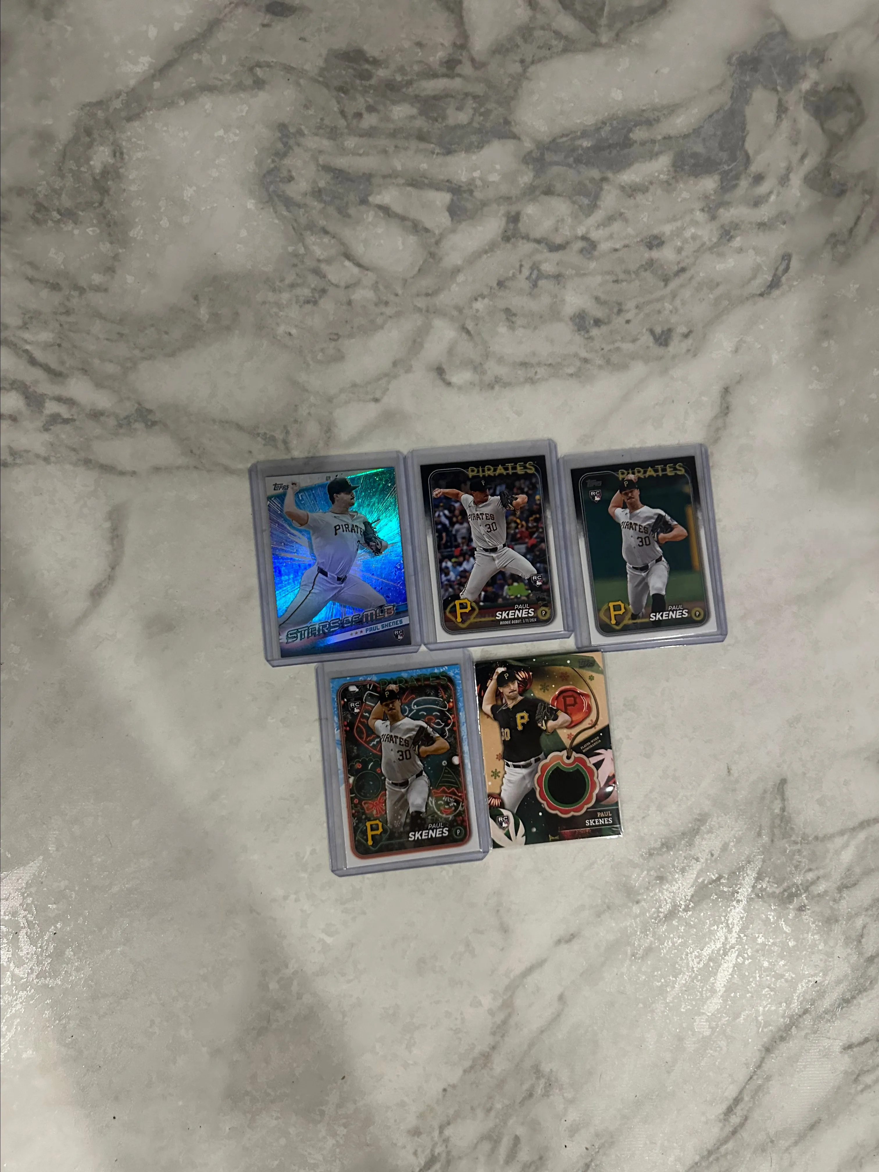 Product image for Paul Skenes RC lot with RC Patch