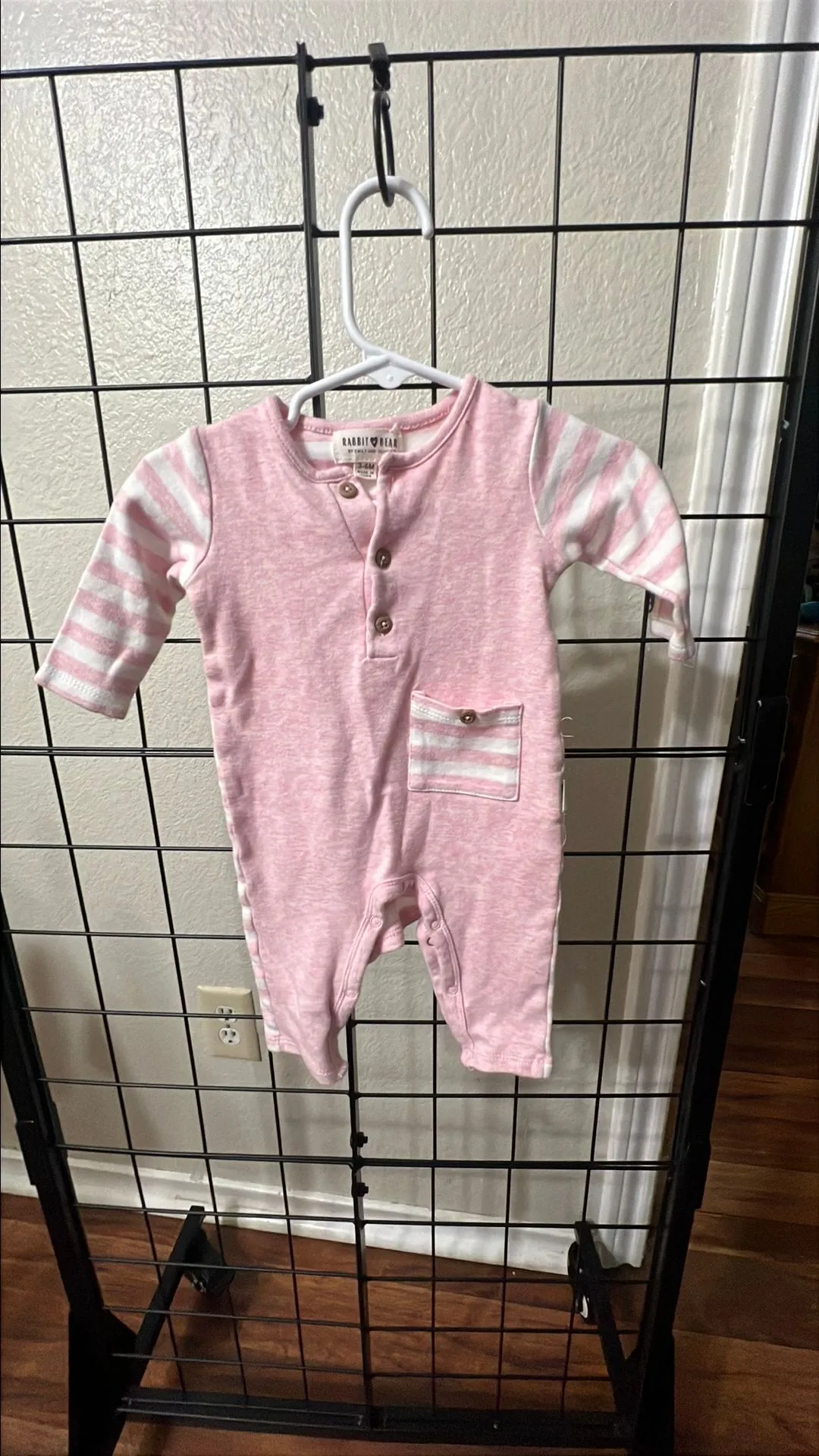 Product image for Rabbit + Bear One Piece 3/6 months