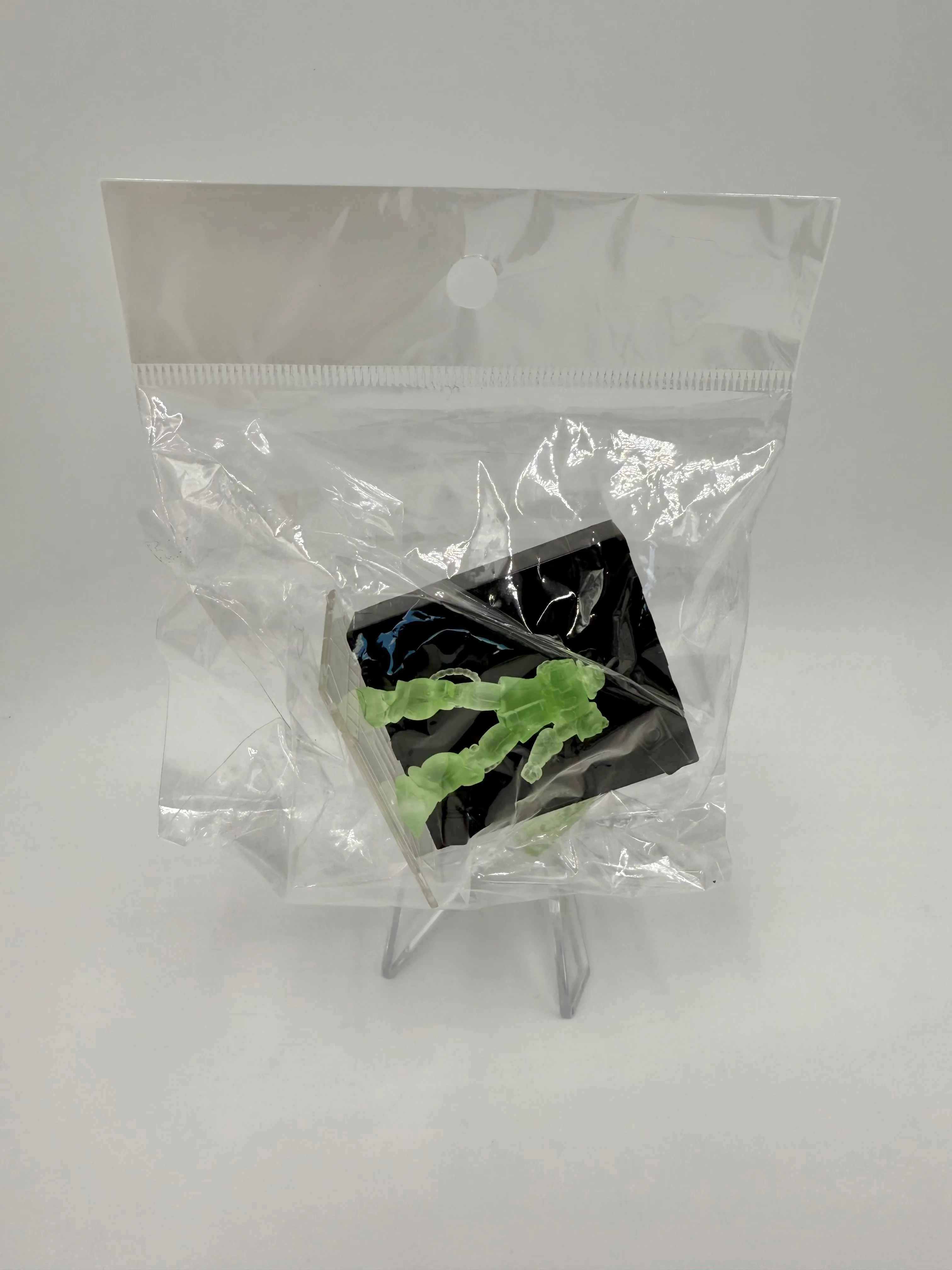Product image for Gundam Clear Small Figure with Illuminated Base, Zaku II