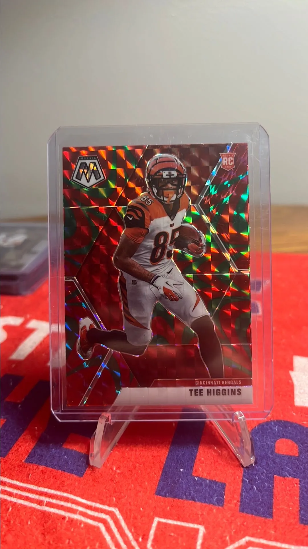 Product image for 2020 Mosaic Tee Higgins Red Green Reactive Prizm