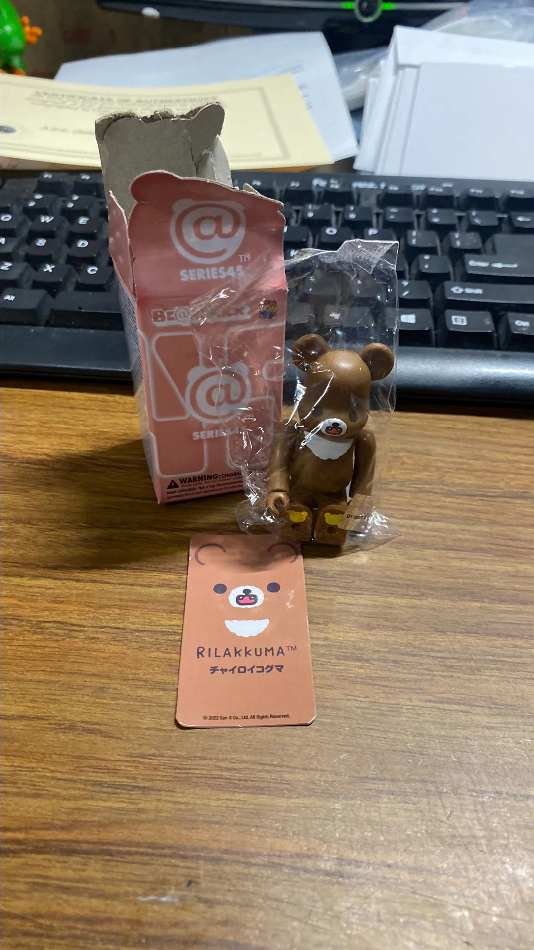 Product image for Rilakkuma Bear Be@rbrick series 45
