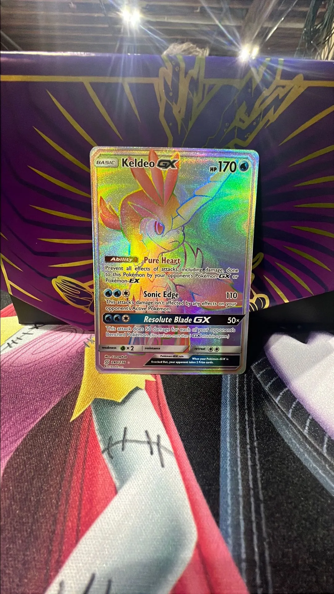 Product image for Keldeo Rainbow 240/236