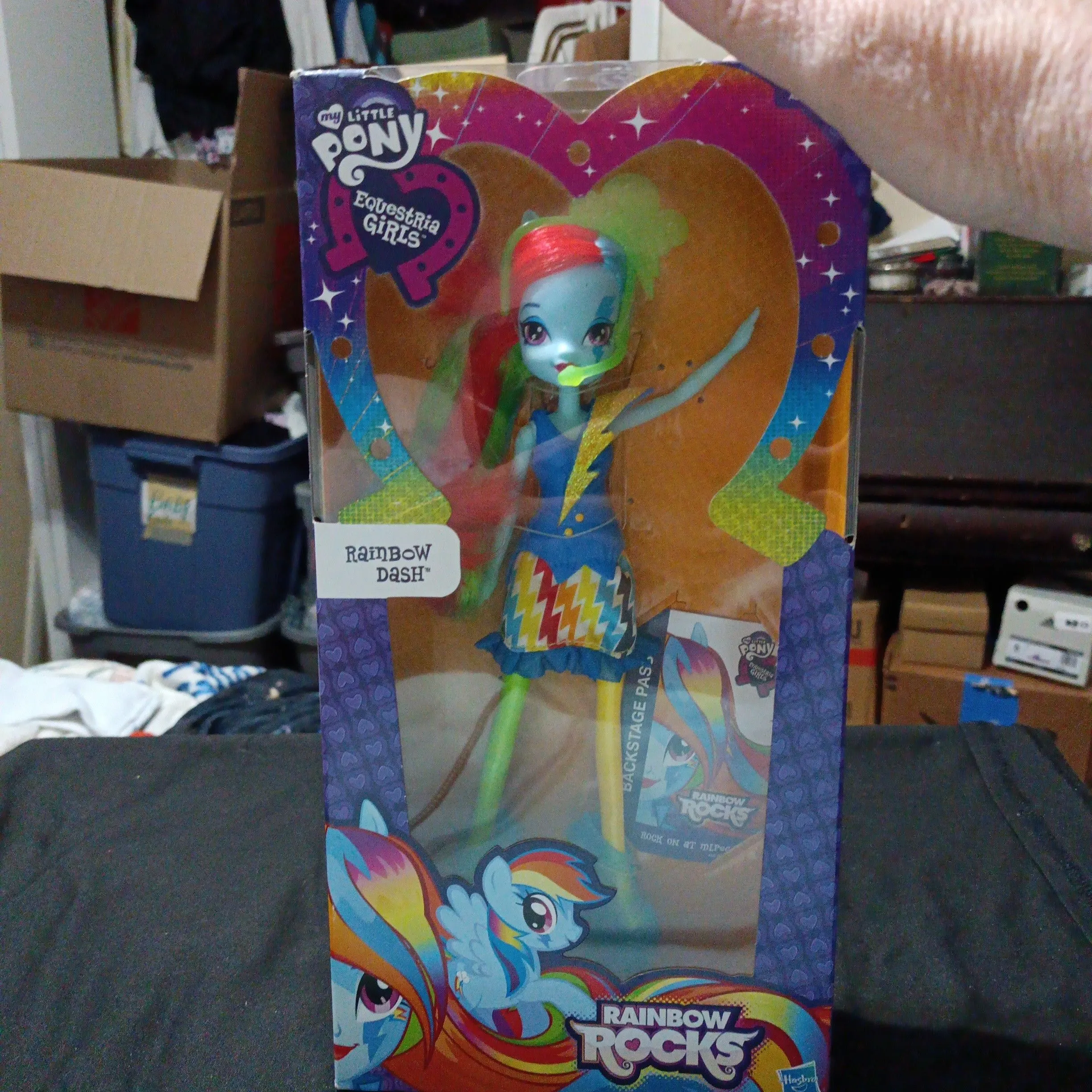 Product image for my little pony Equestria doll rainbow dash 