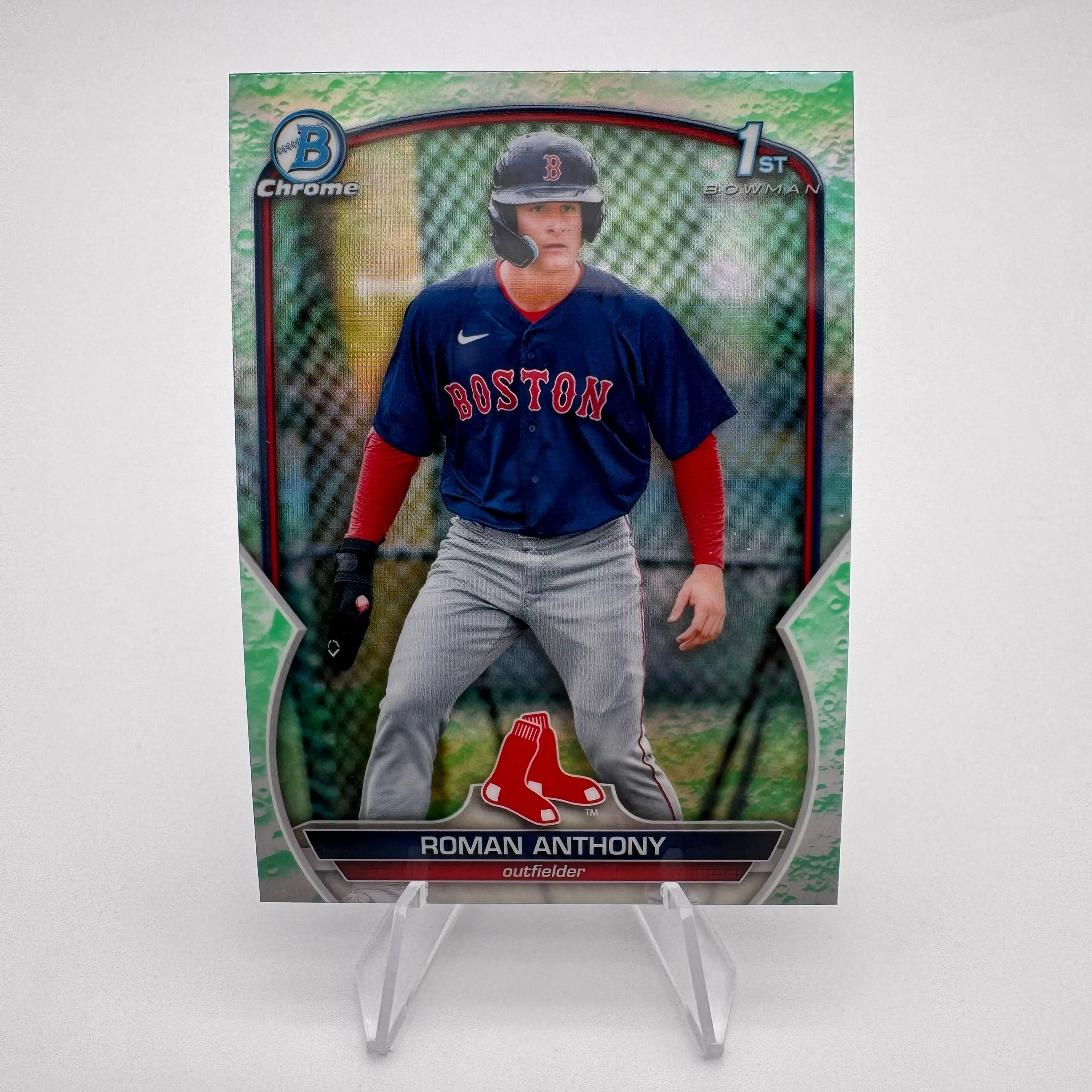 Product image for Anthony Roman 2023 Bowman Chrome 1st Lunar Glow Refractor