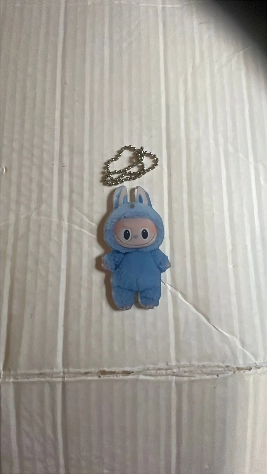 Product image for Blue Labubu Keychain