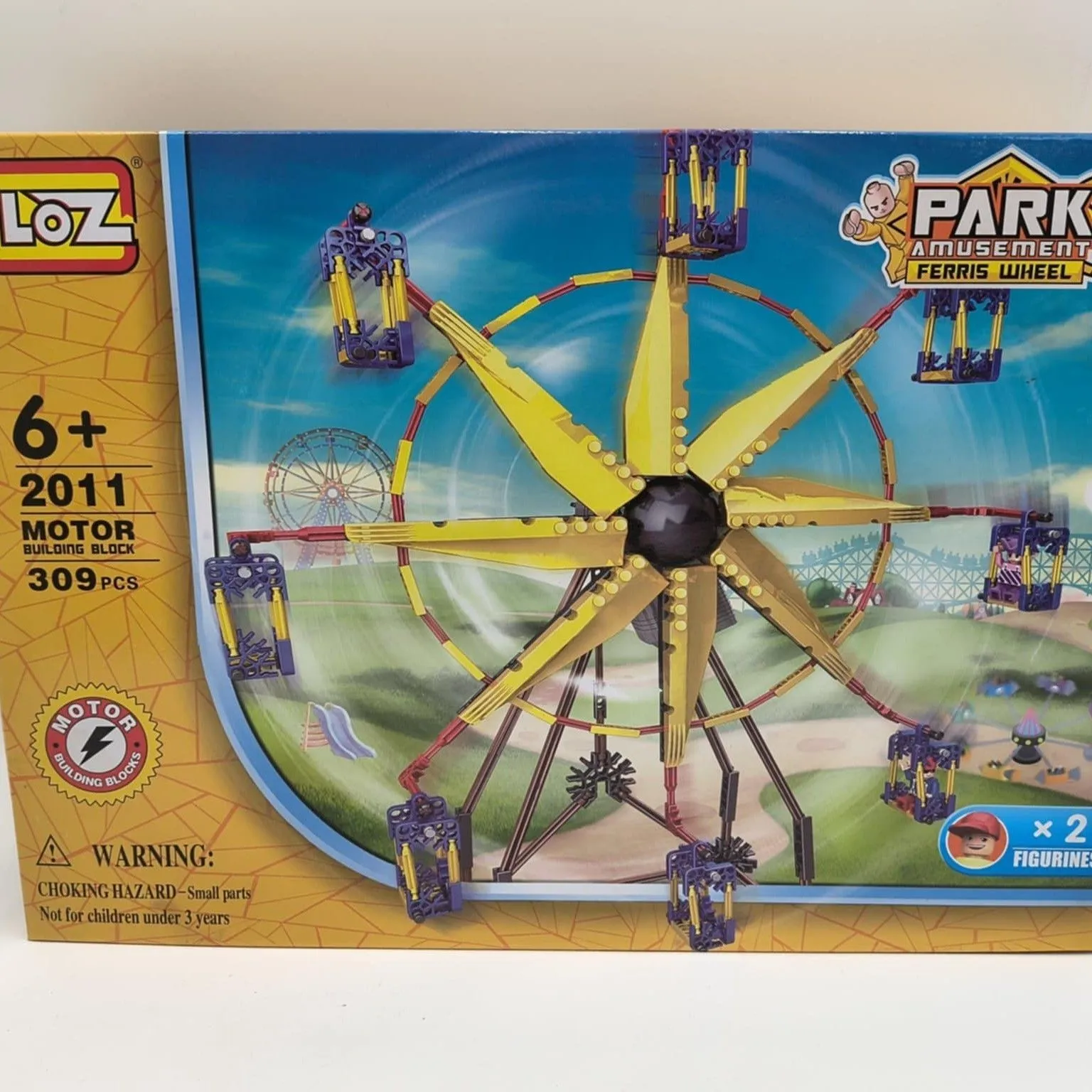 Product image for LOZ Motor Building Blocks, Ferris Wheel