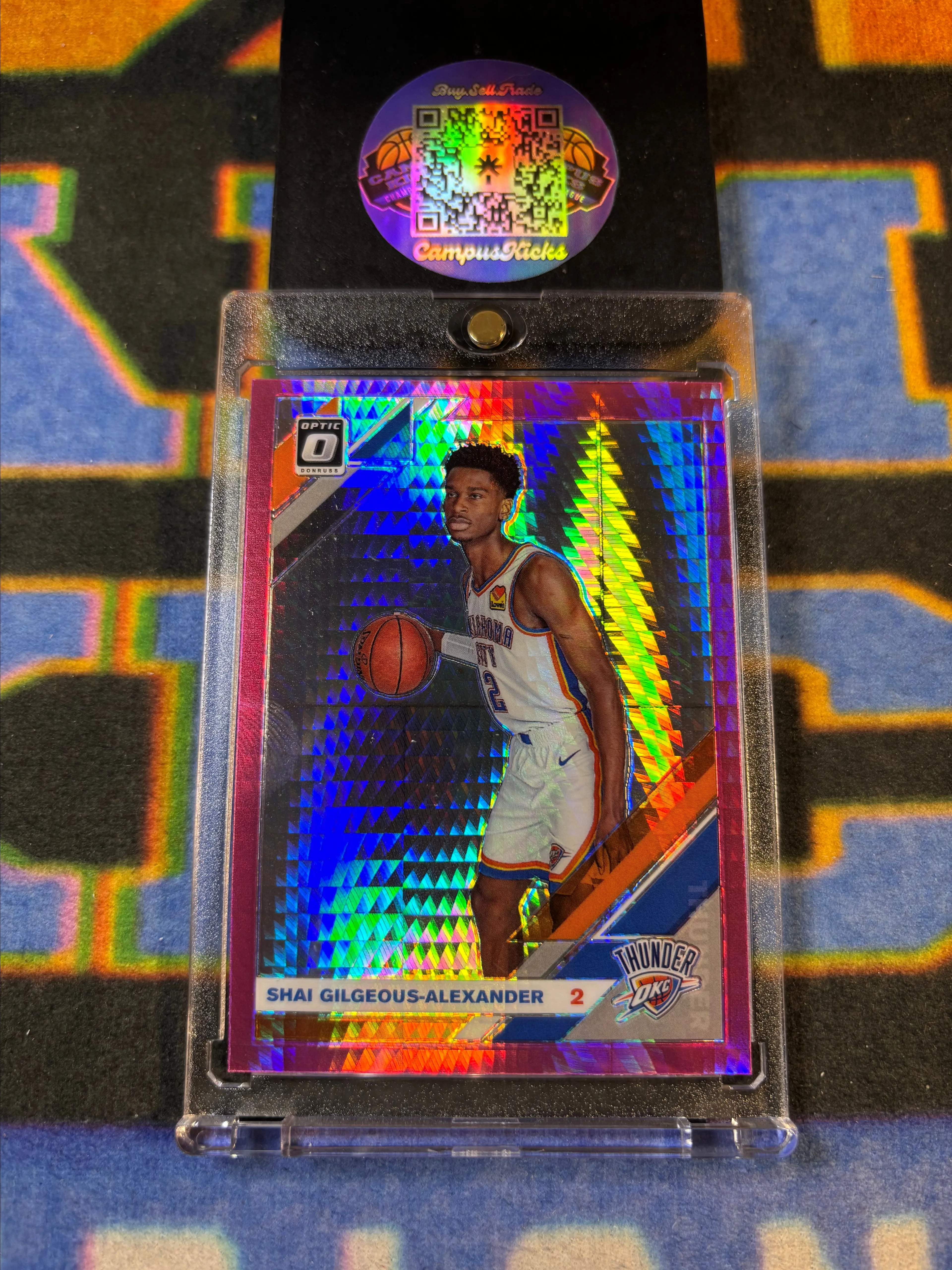 Product image for 2019 Donruss Optic Shai Gilgeous-Alexander