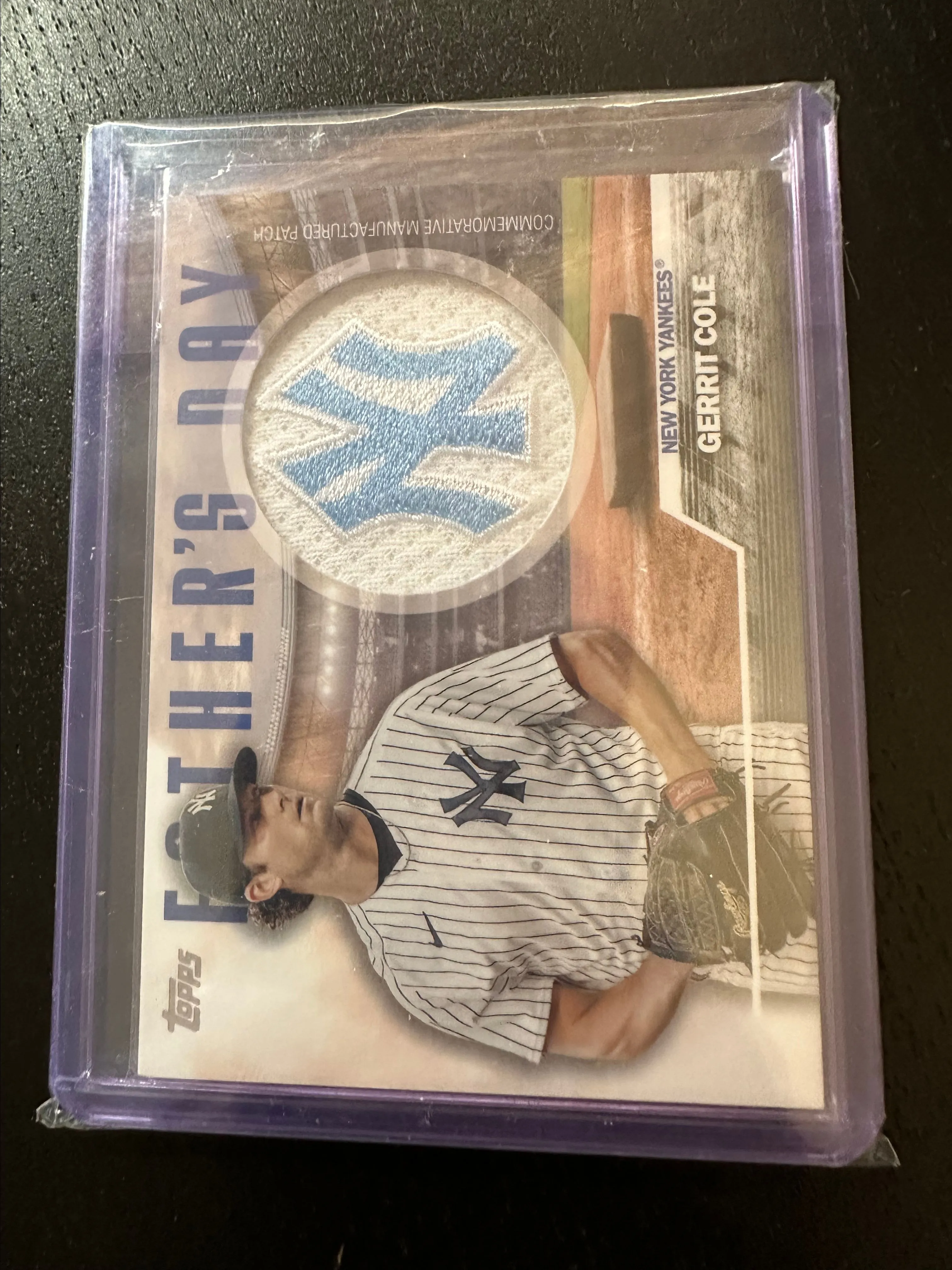 Product image for Gerrit Cole Fathers Day Patch - Yankees