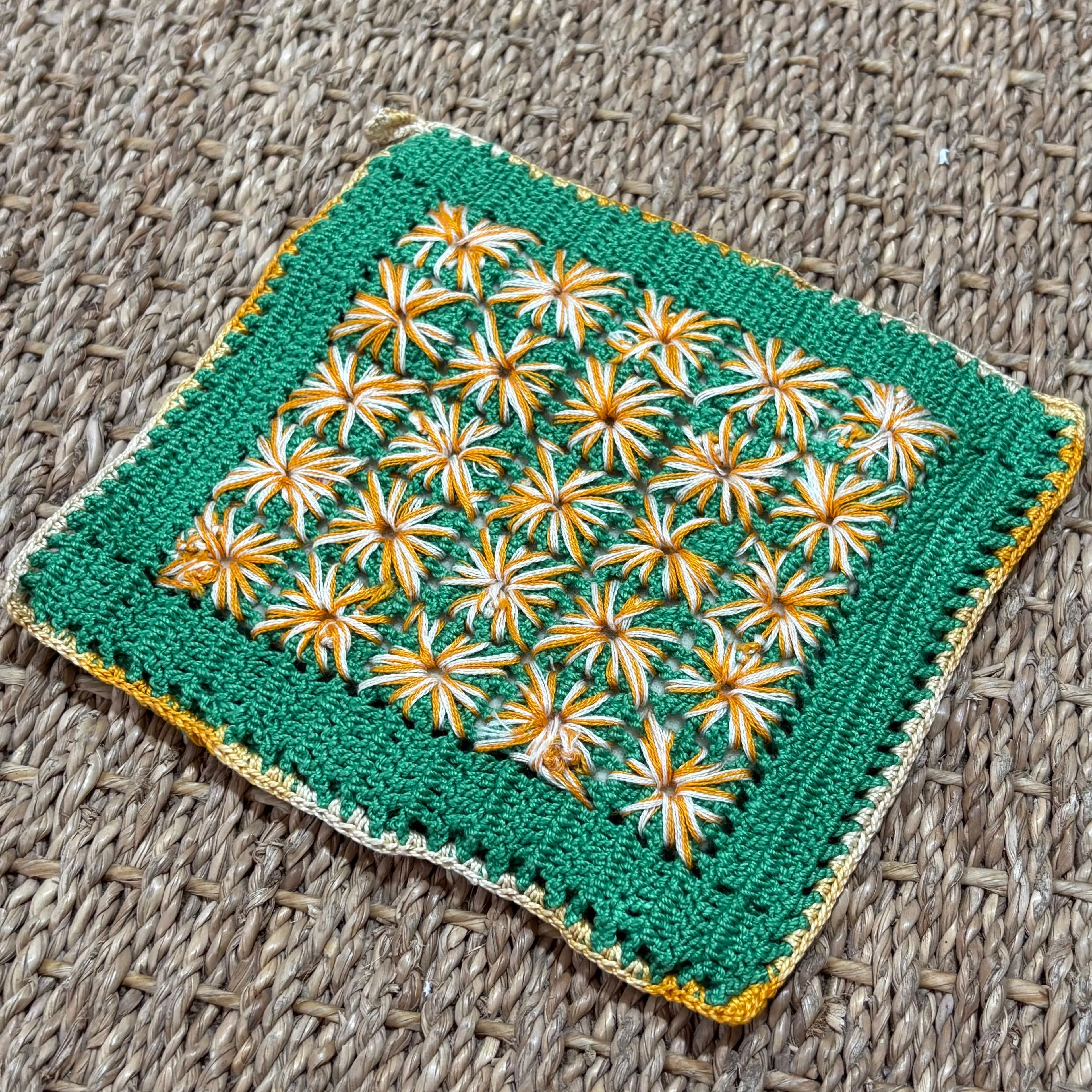 Product image for Vintage Crocheted Trivet Hot Pad