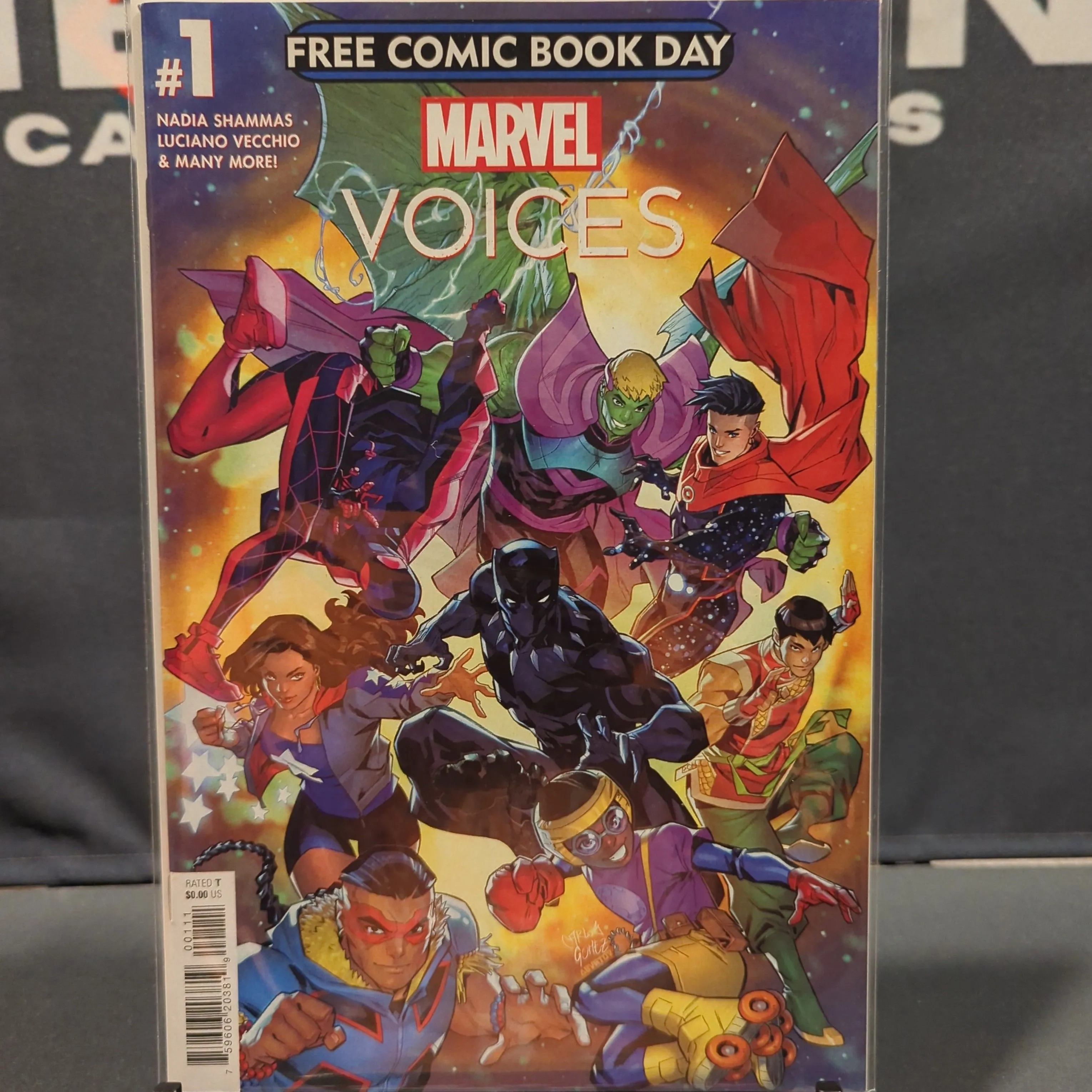 Product image for MARVEL VOICES #1 FREE COMIC BOOK DAY (2022) NM