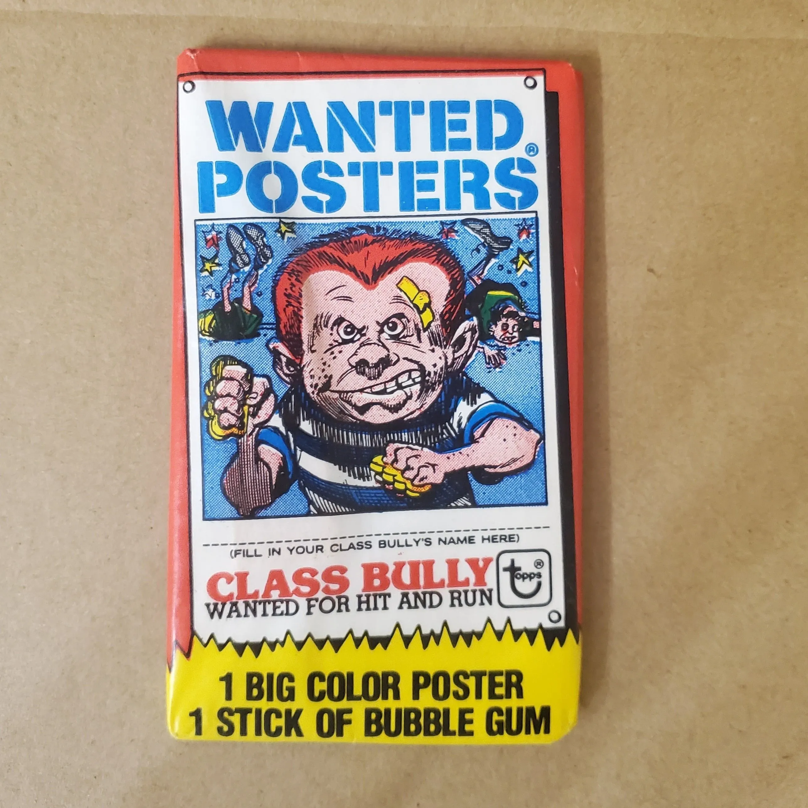Product image for 1980 Topps Wanted Posters