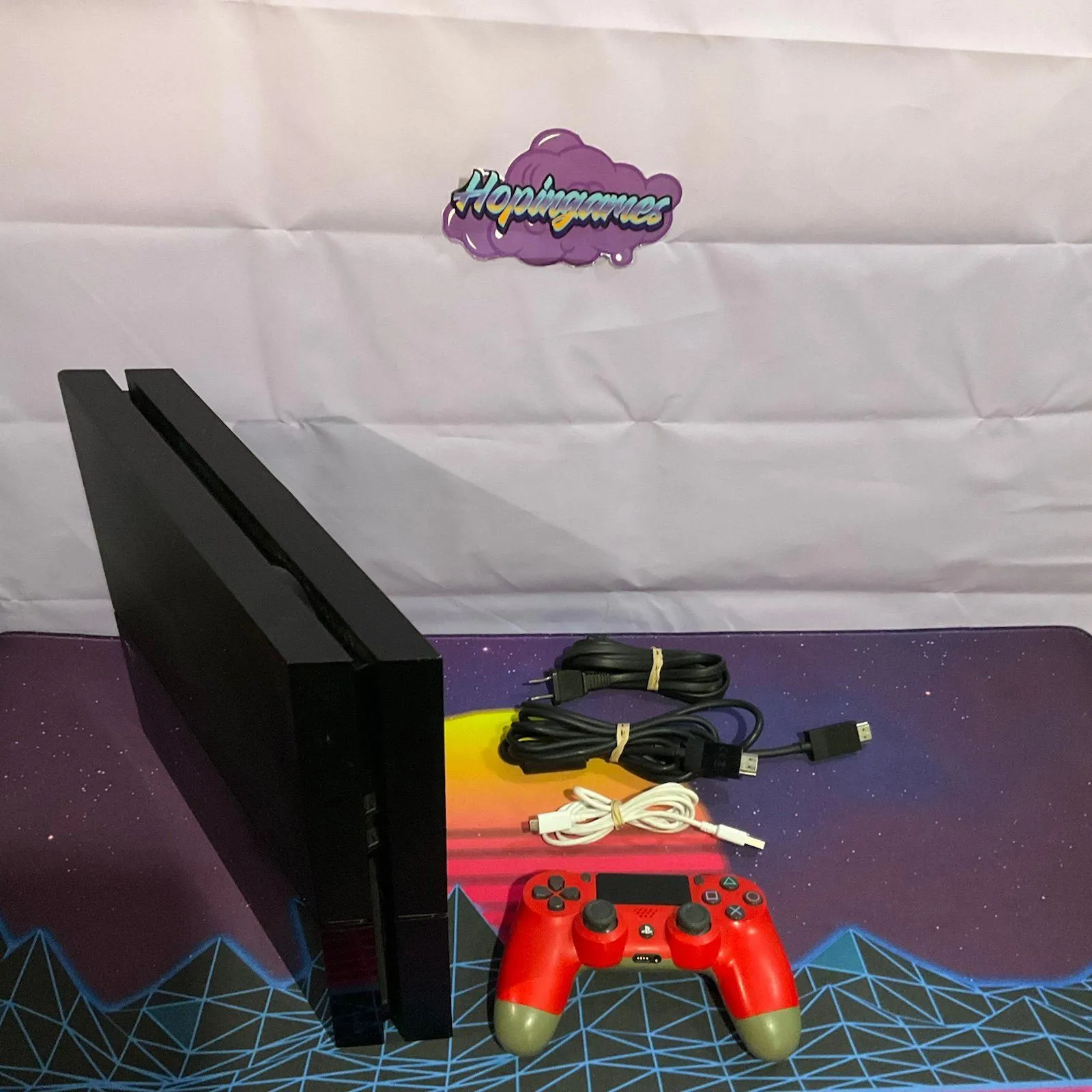 Product image for Sony PlayStation 4 500GB Gaming Console - Black Tested