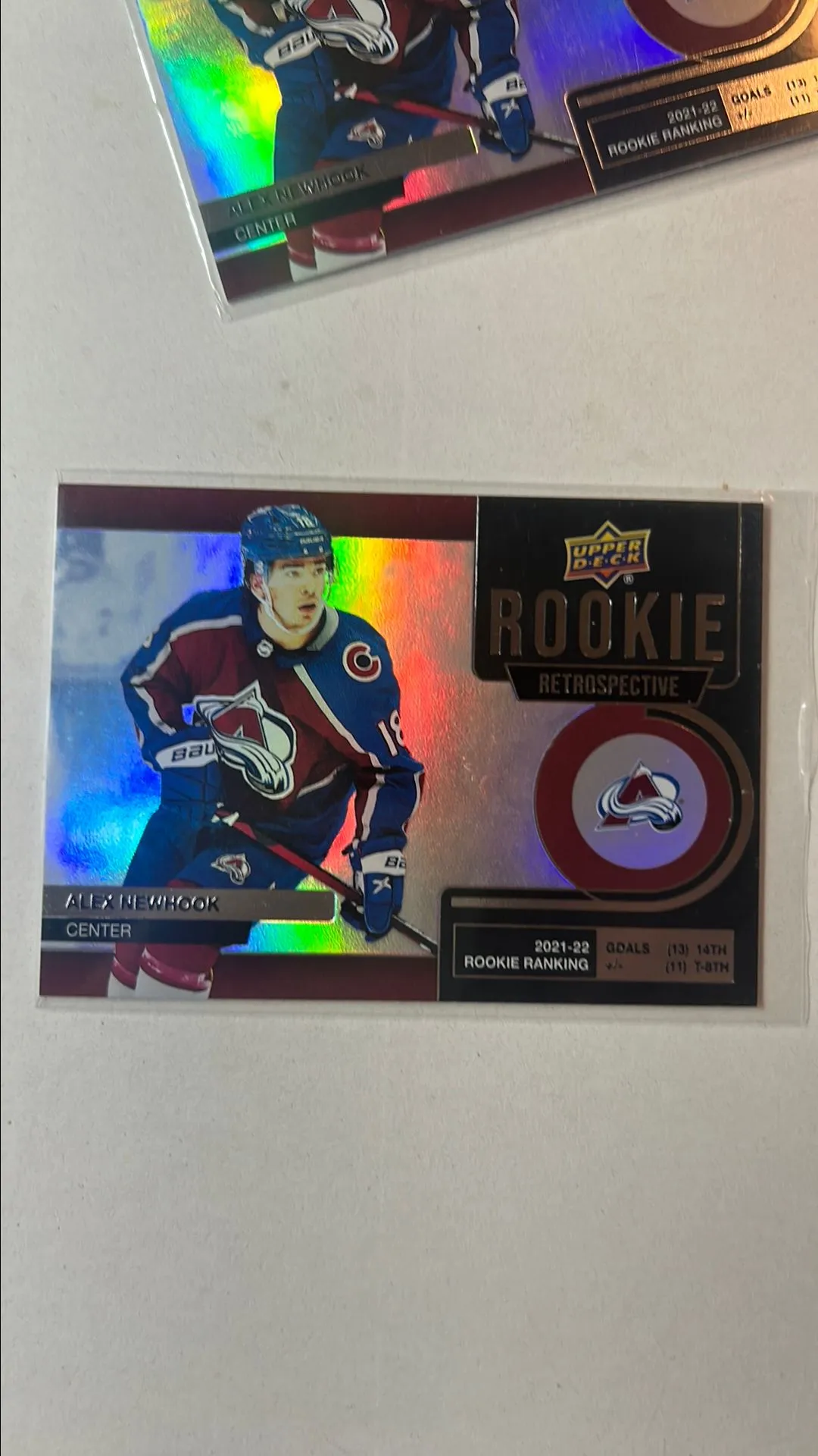 Product image for ALEX NEWHOOK Montreal Canadiens ROOKIE RETROSPECTIVE