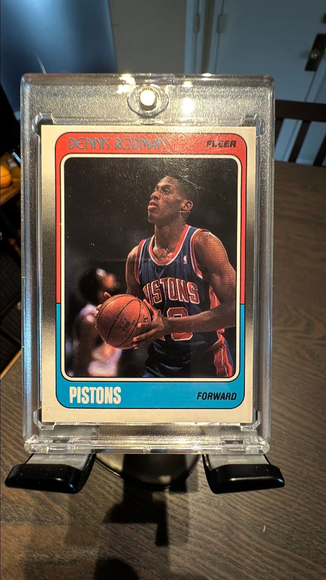 Product image for 1988 Fleer Dennis Rodman RC