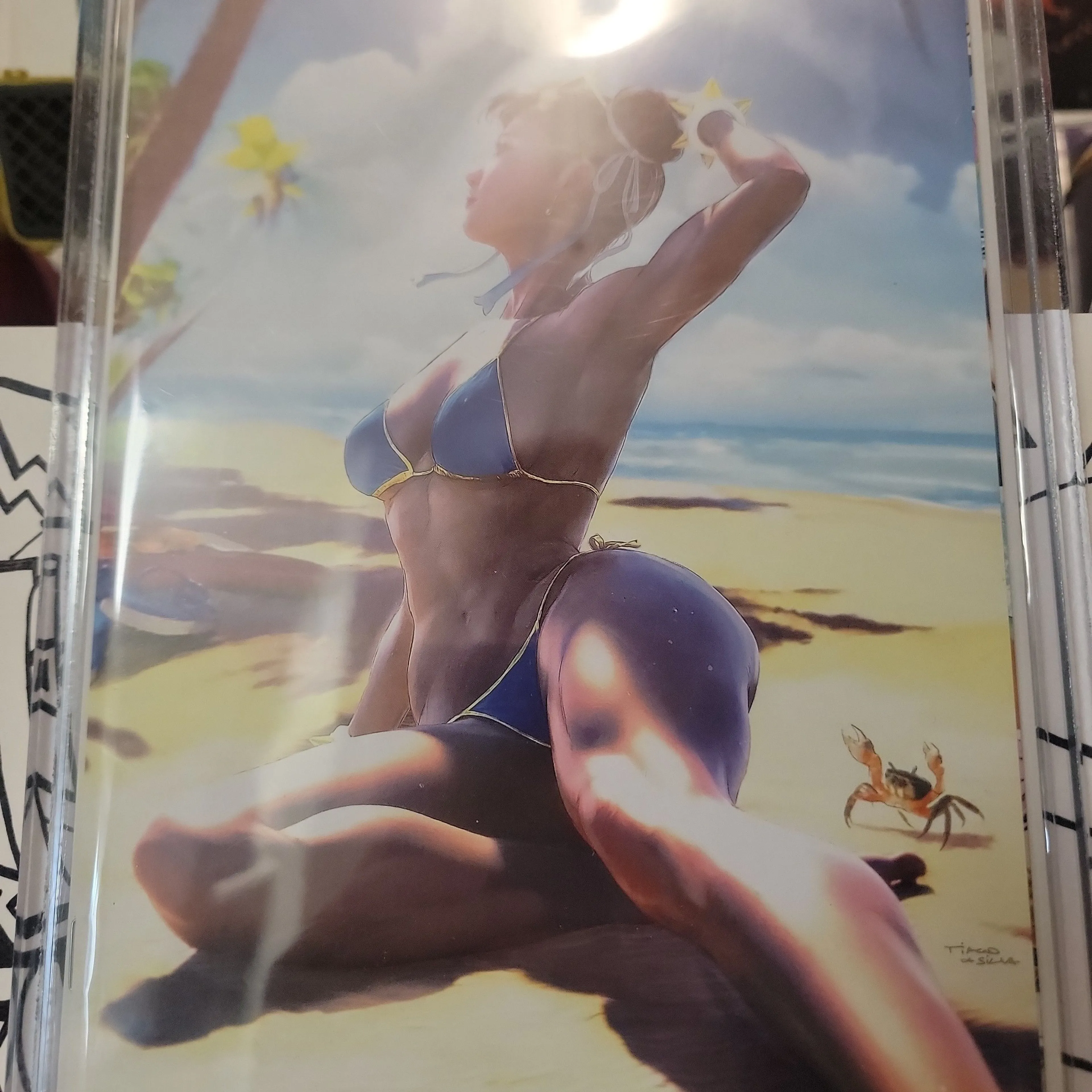 STREET FIGHTER SWIMSUIT SPECIAL 2023 1 TIAGO DA SILVA CHUN LI LTD 500 ·  Whatnot: Buy, Sell & Go Live