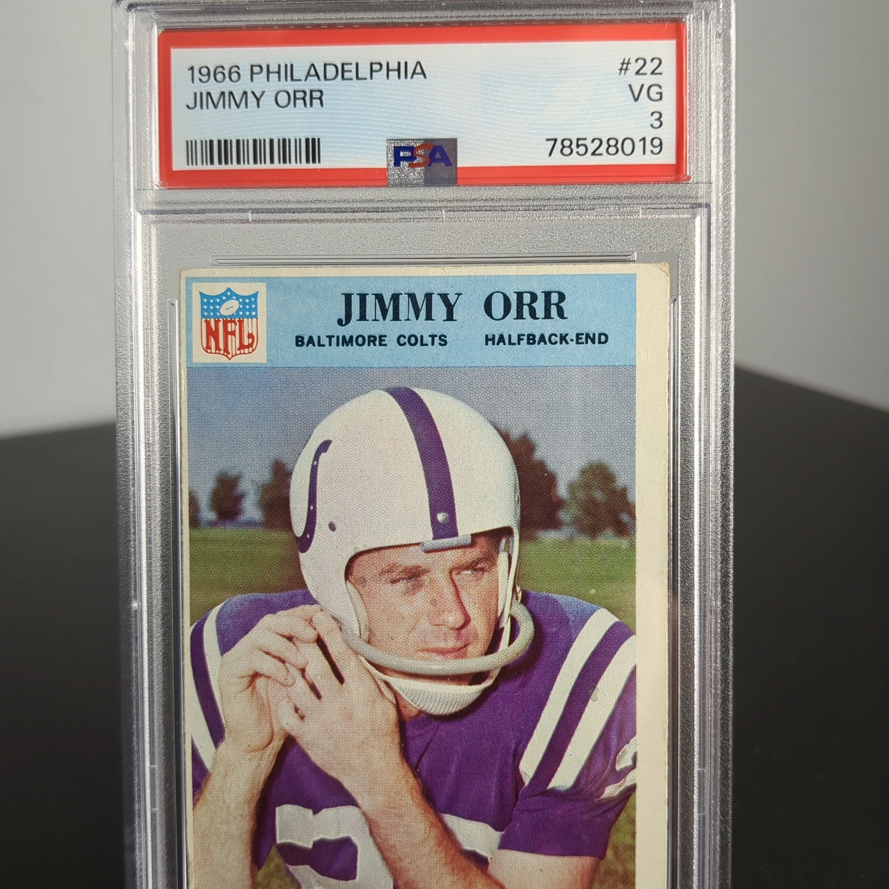Product image for 1966 Philadelphia Jimmy Orr 22  PSA VG 3