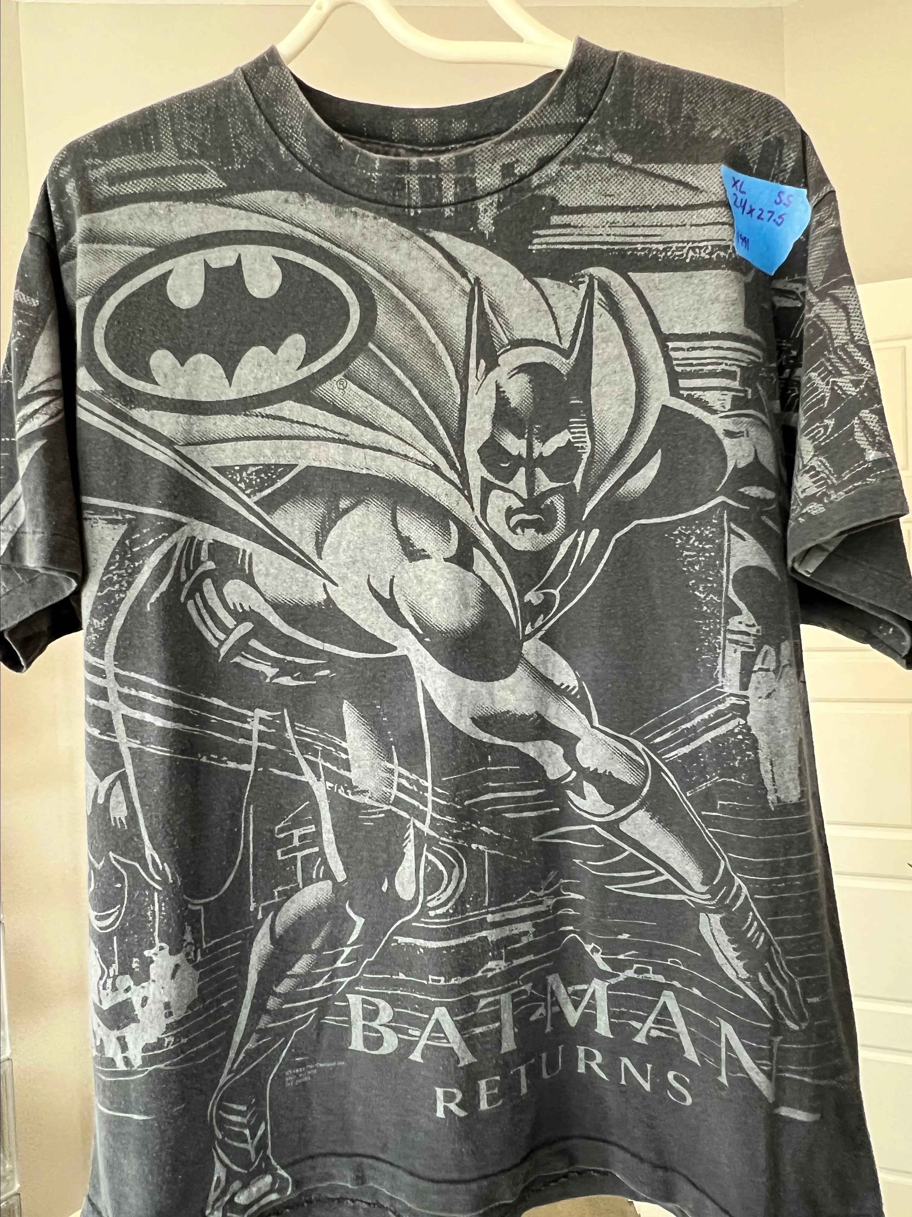 Product image for 1991 DC Comics- Batman AOP Black