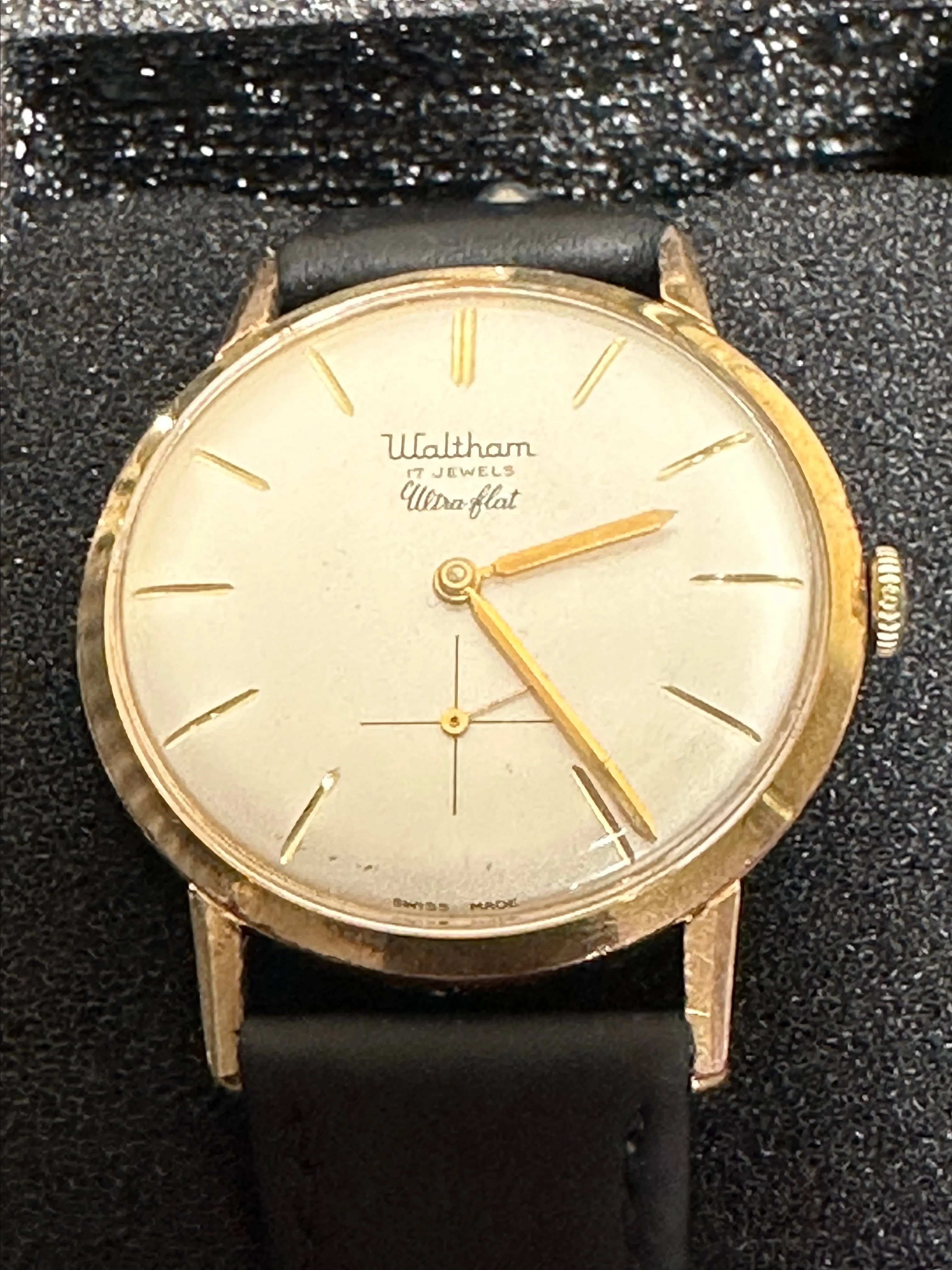 Product image for Men's Vintage Waltham ultra flat