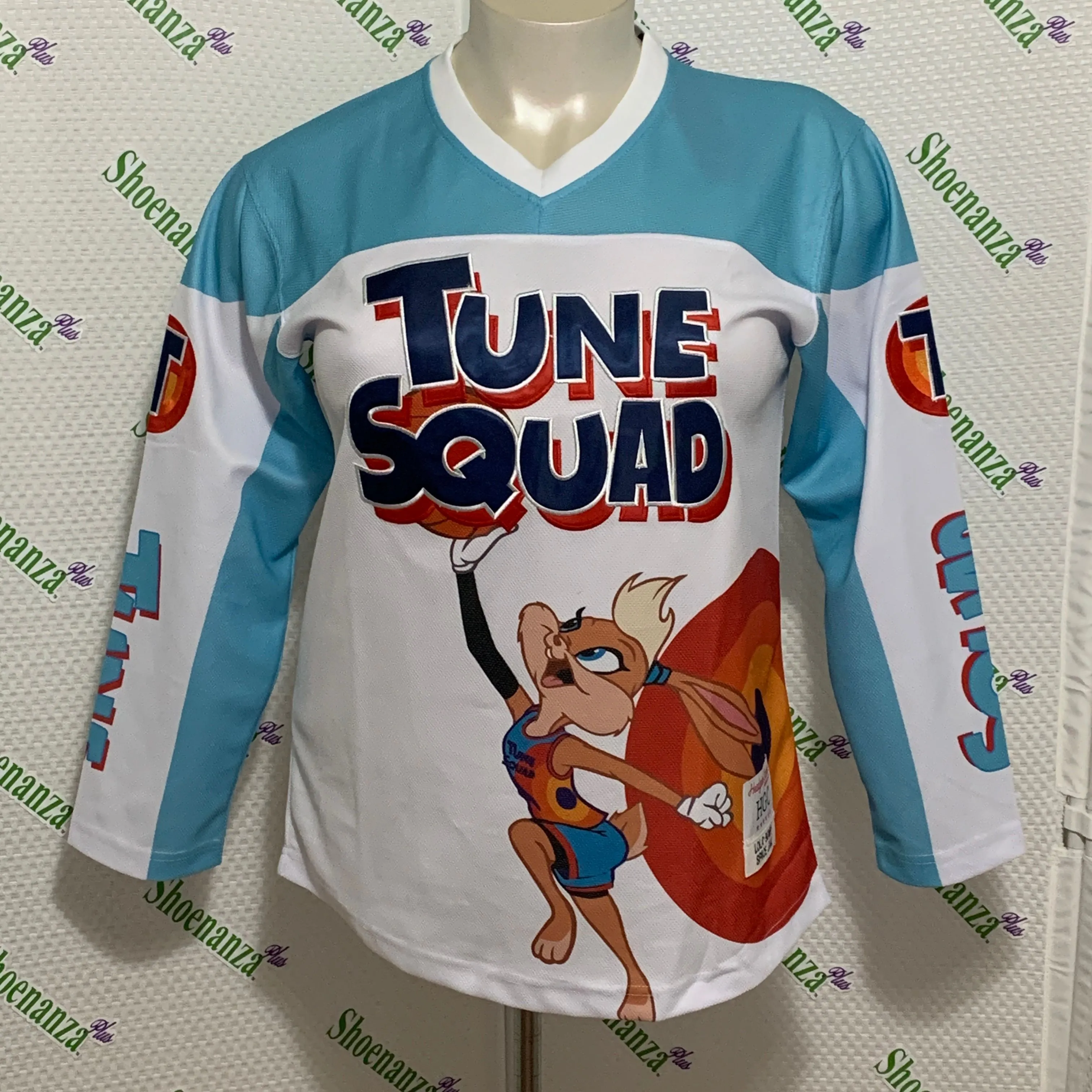Product image for Headgear Classics Hockey Jersey Lola Bunny Space Jam Tune Squad White Mens M