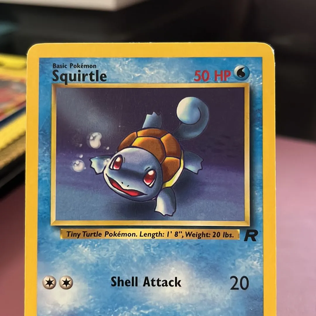 Pokemon Squirtle #68 Team Rocket  Whatnot: Shop, Sell, Connect
