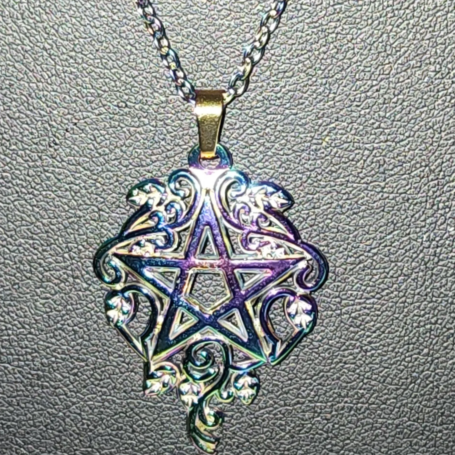 Product image for oil slick.stainless