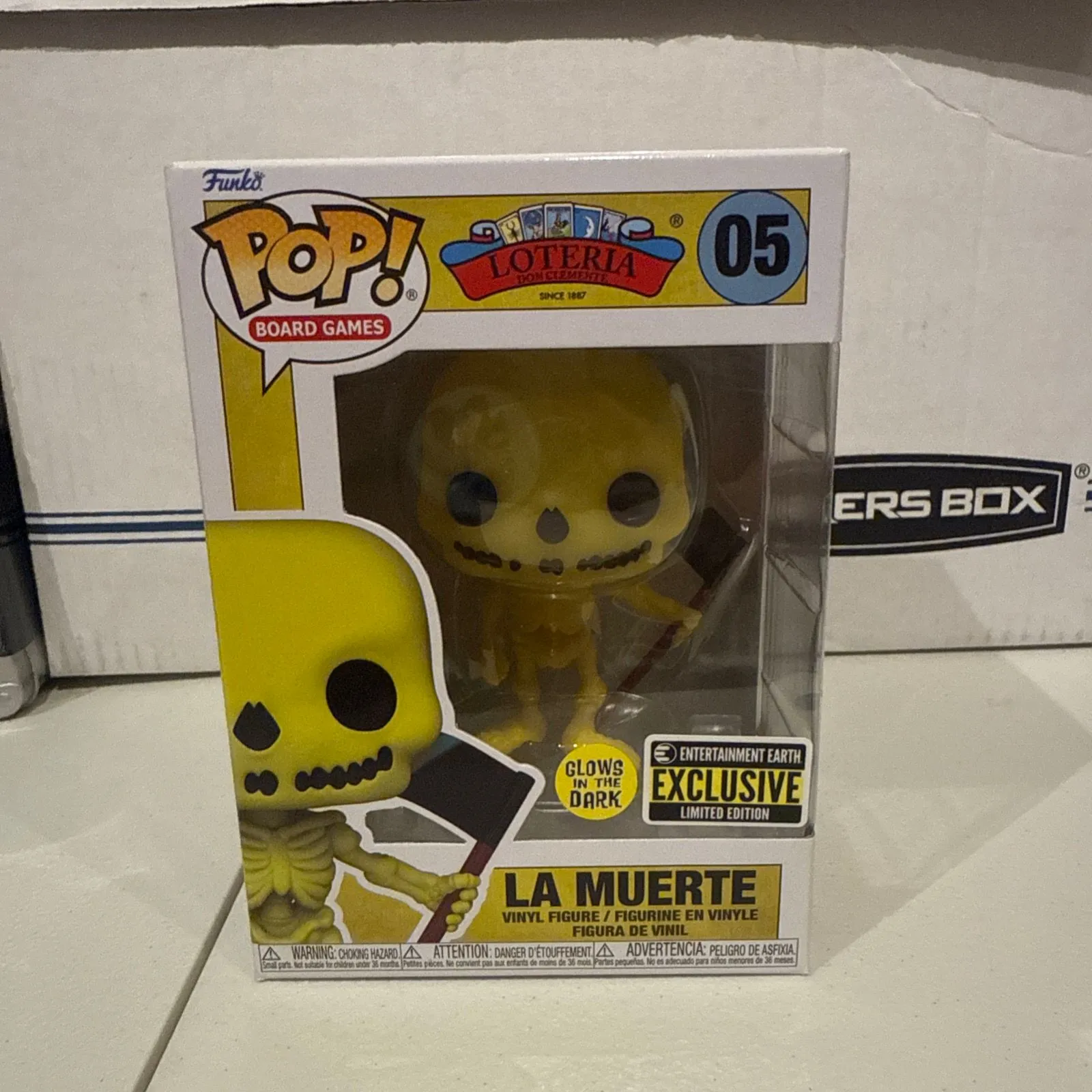 Product image for Funko Pop! Vinyl: Lotería - La Muerte (Glow In The Dark- EE Exclusive - 05