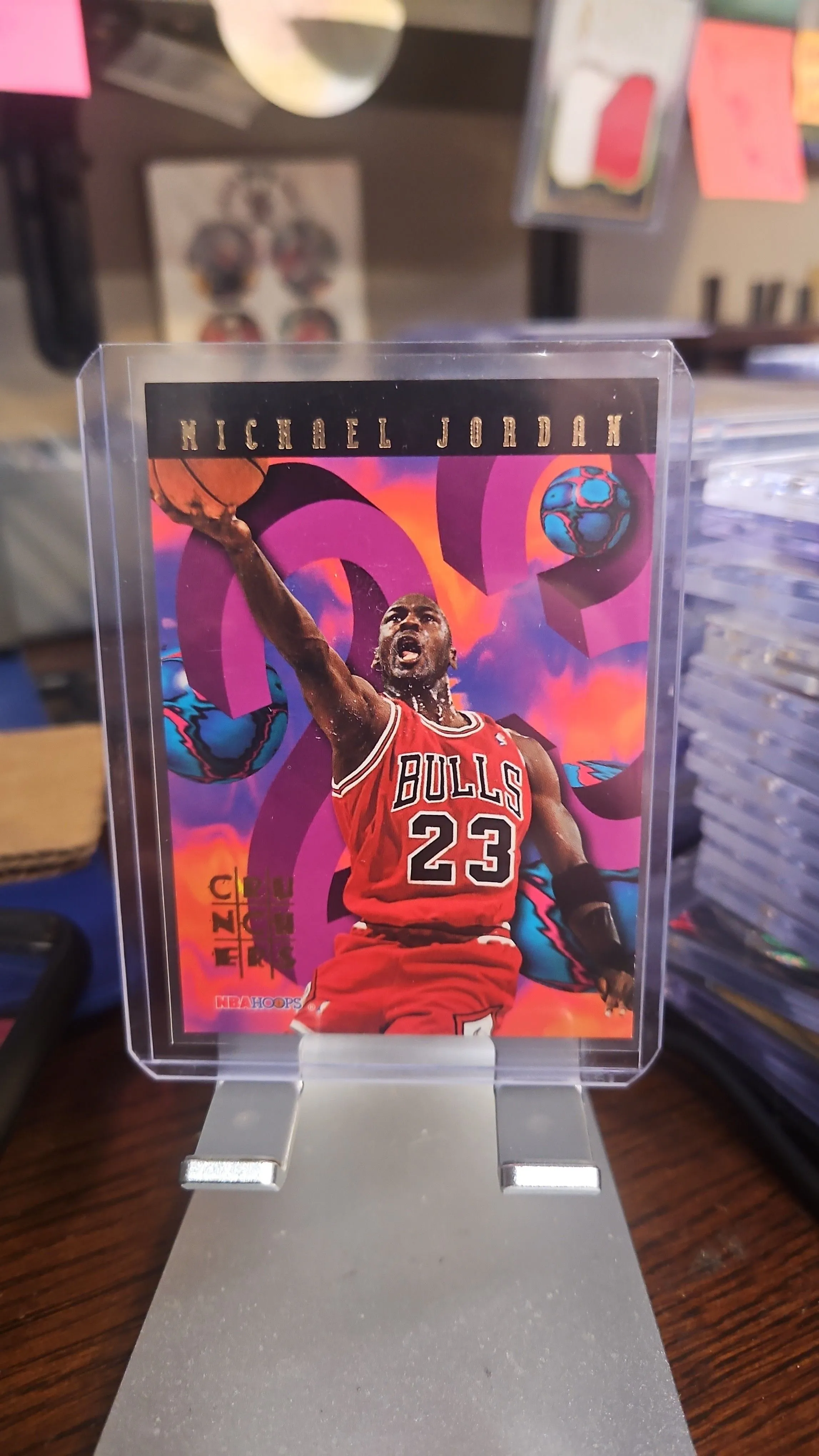 Product image for Michael Jordan 1995-96 NBA Hoops - Crunchers #1....Bulls